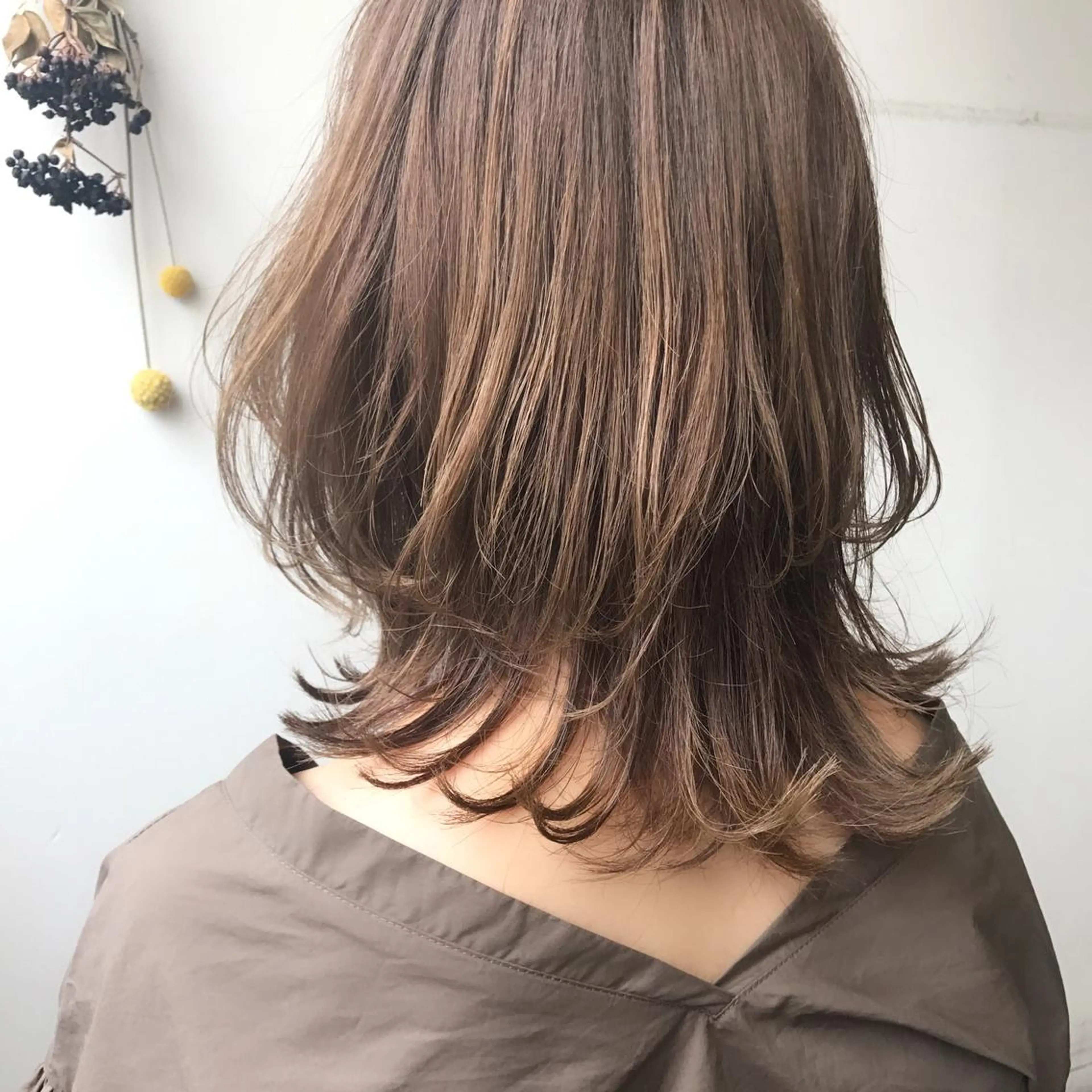 ミディアム レイヤーカット u harukaのヘアスタイル