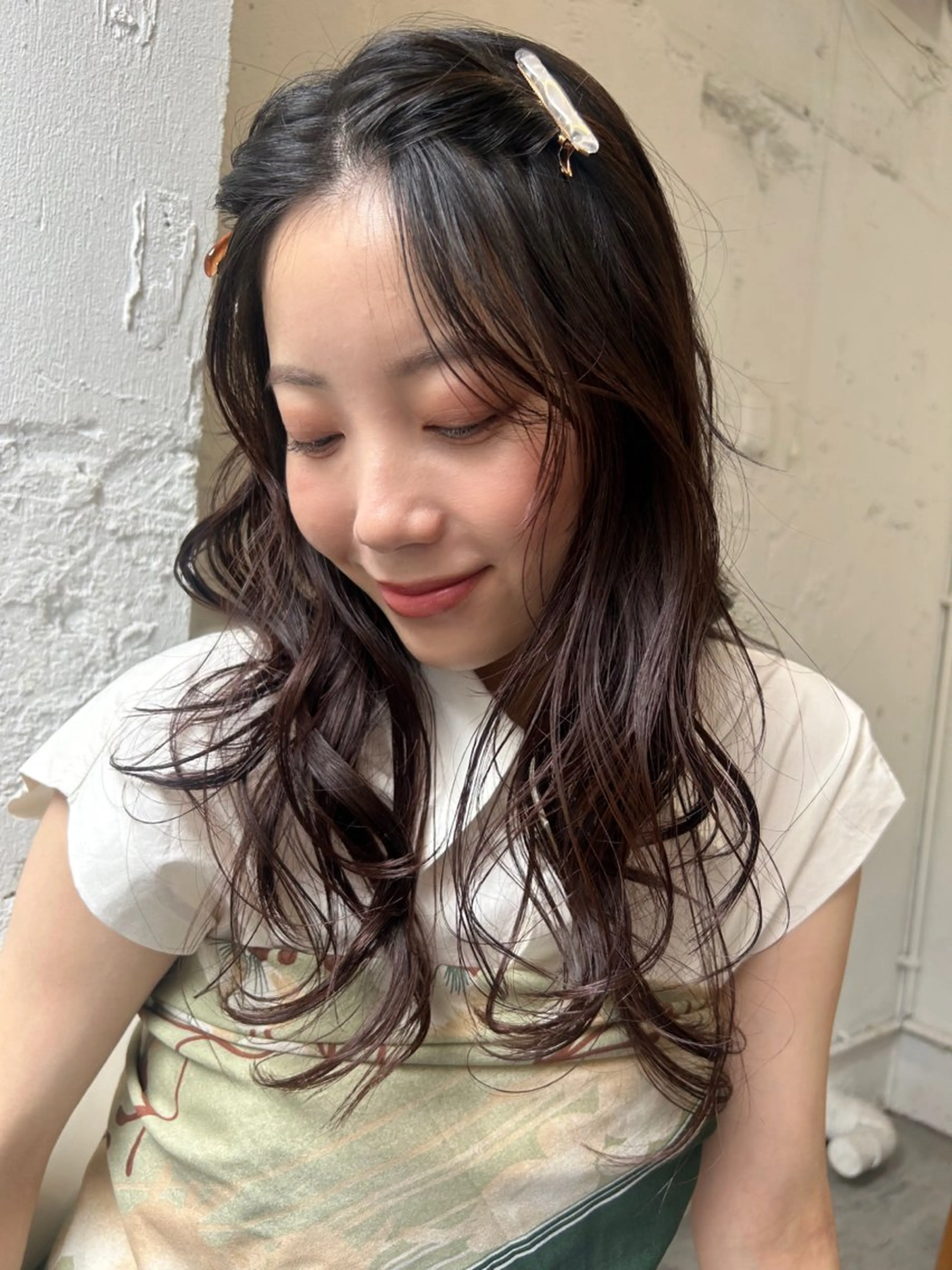 ロング パーマ ロング UNU【ユヌ】所属・＊UNU＊ RICOのヘアスタイル