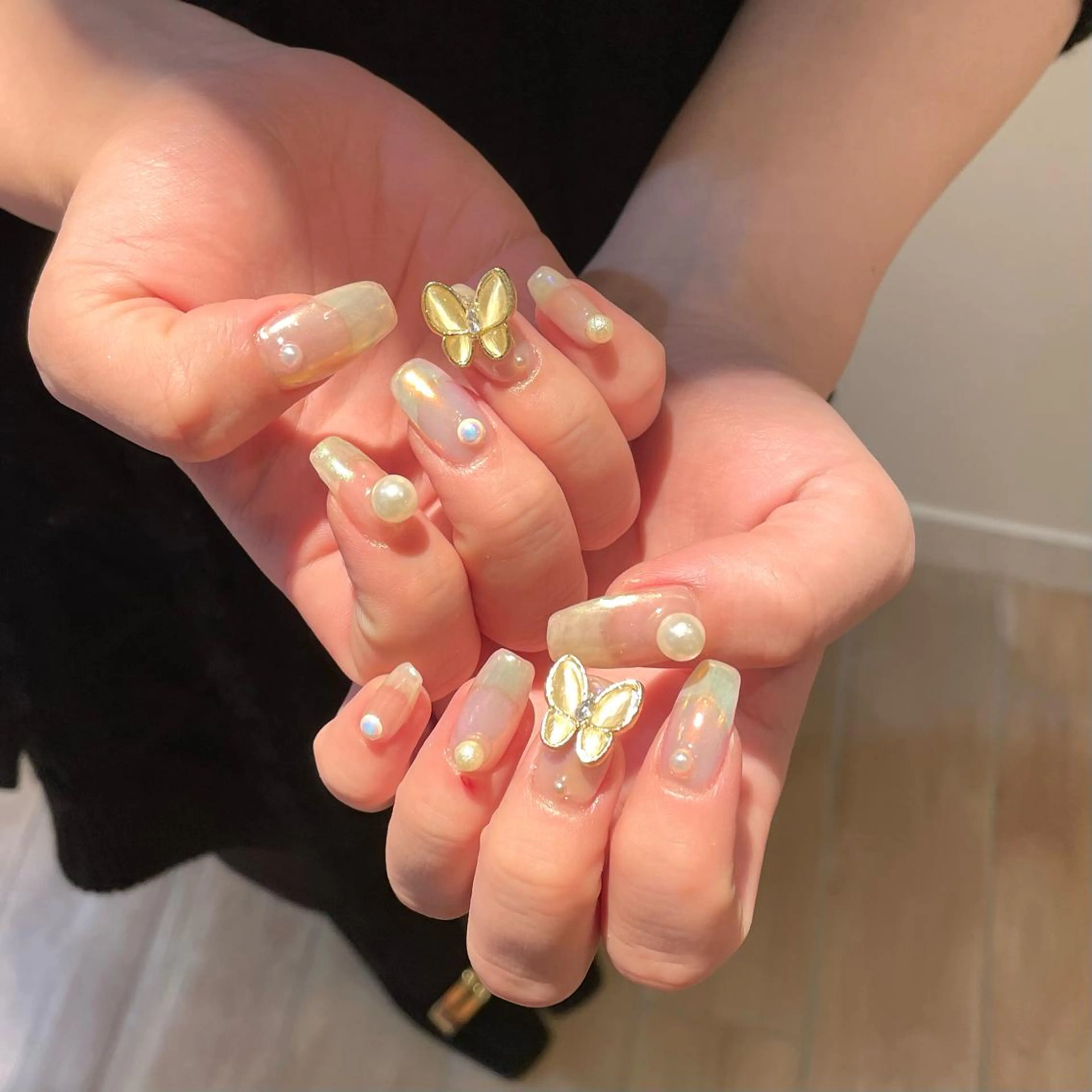 ネイル ハンドネイル 新井 ひなののネイルデザイン