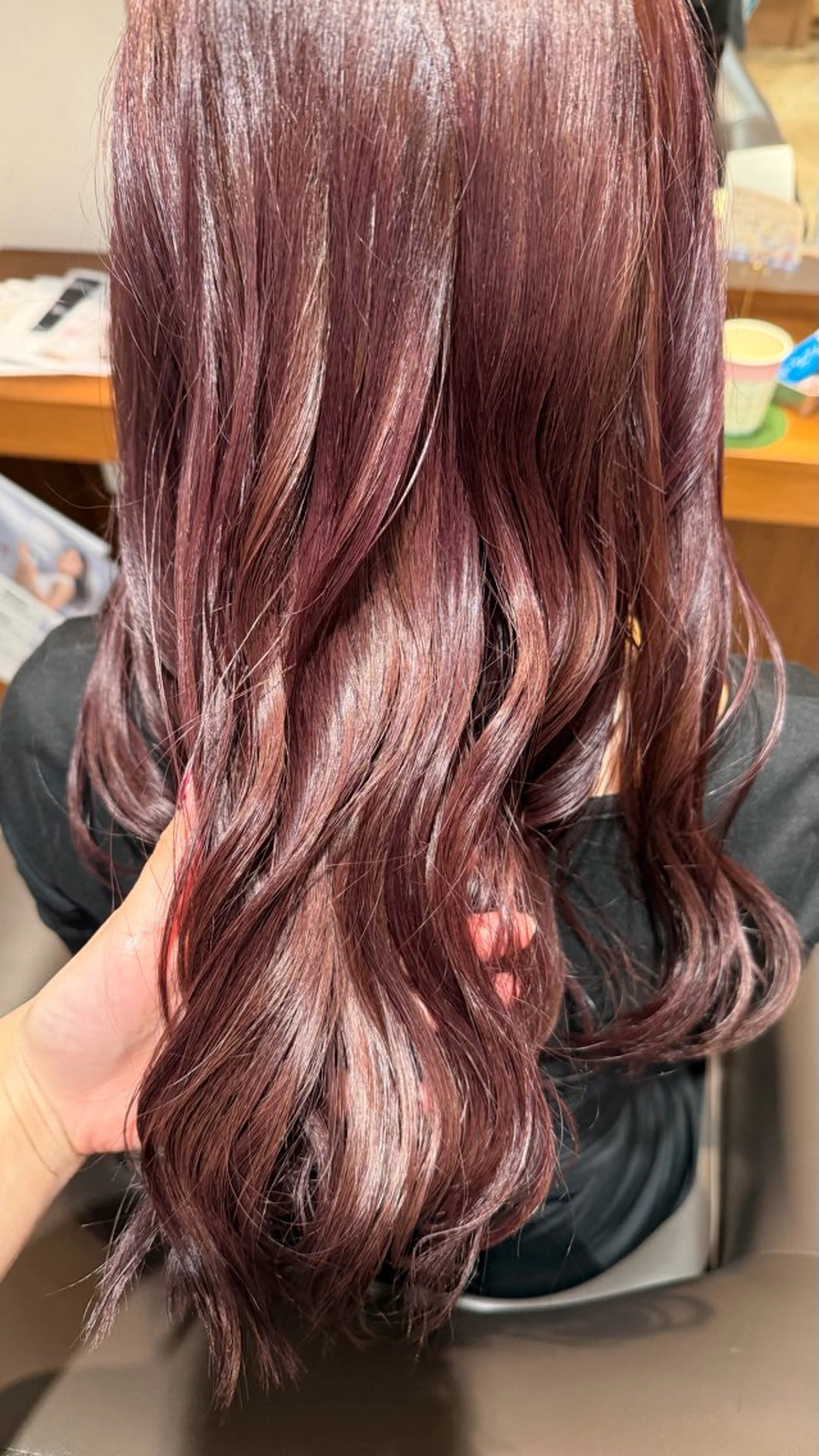 カラー ヘアアレンジ ベージュカラー ブリーチ ピンクカラー ピンクベージュ 中山 紗希のヘアスタイル