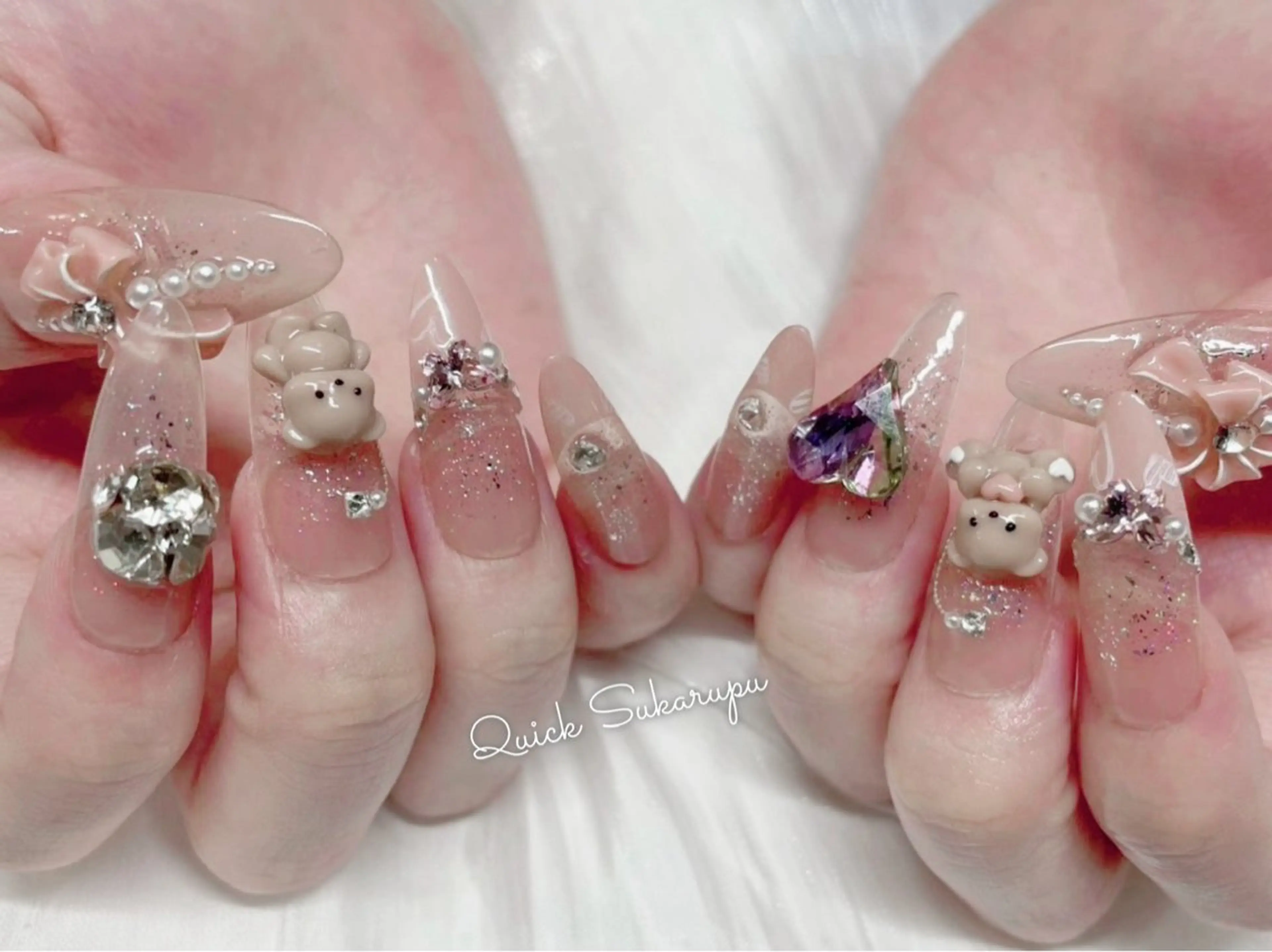 ネイル ハンドネイル Quick Sukarupu新宿のネイルデザイン