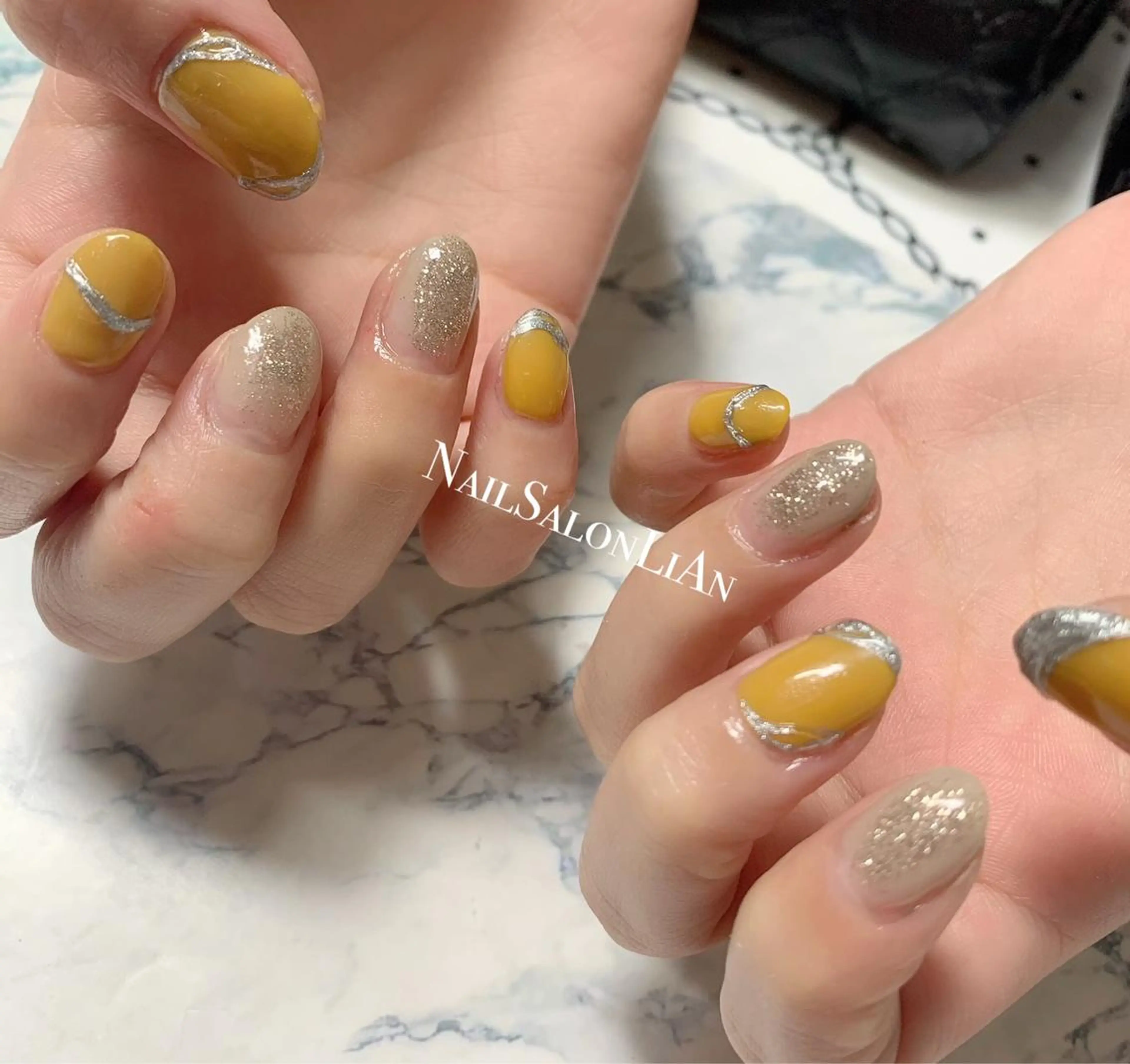 ネイル ハンドネイル NailSalon LiAnのネイルデザイン