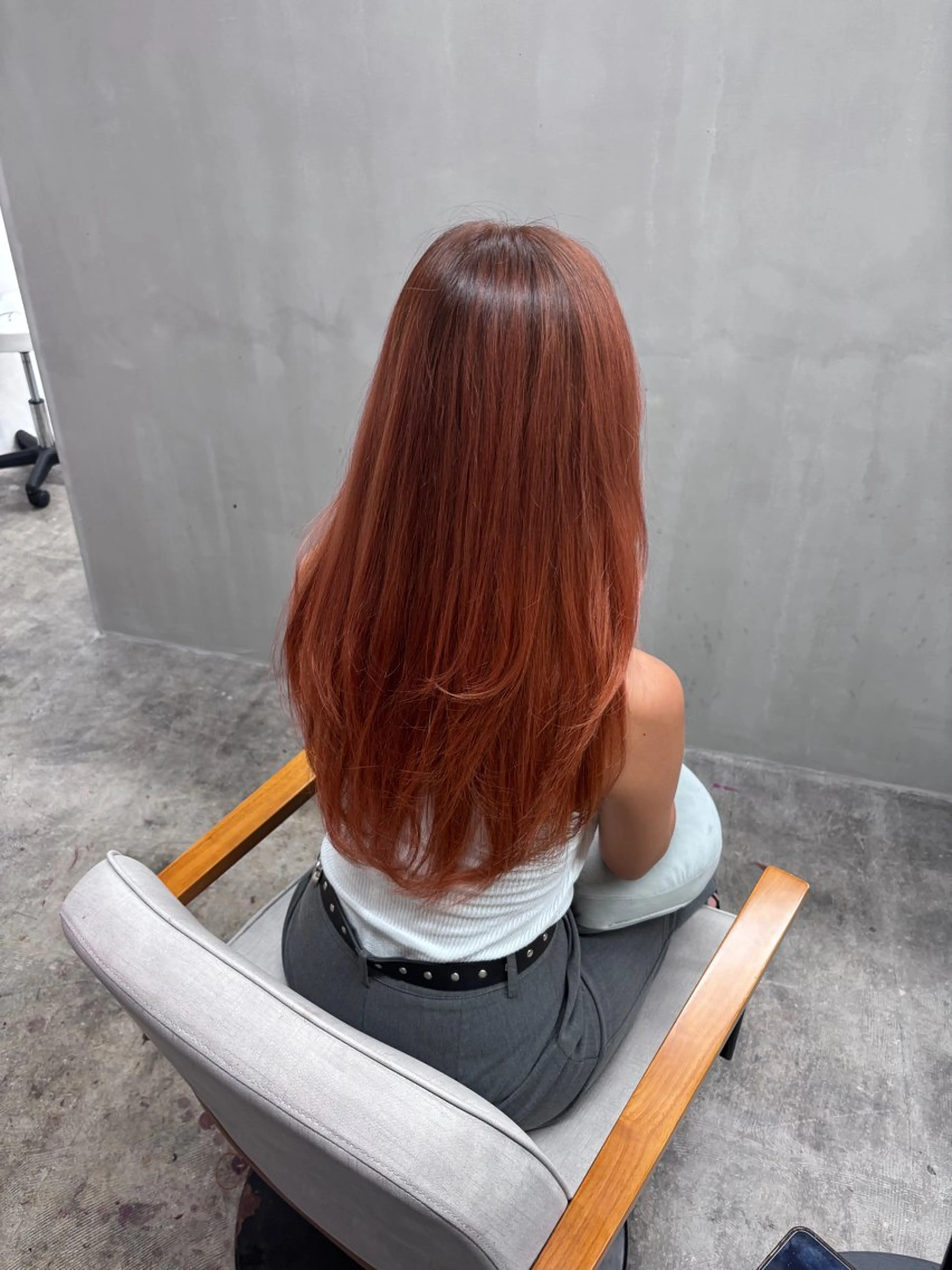 ロング ヘアカラー miloc naha ナナカのヘアスタイル