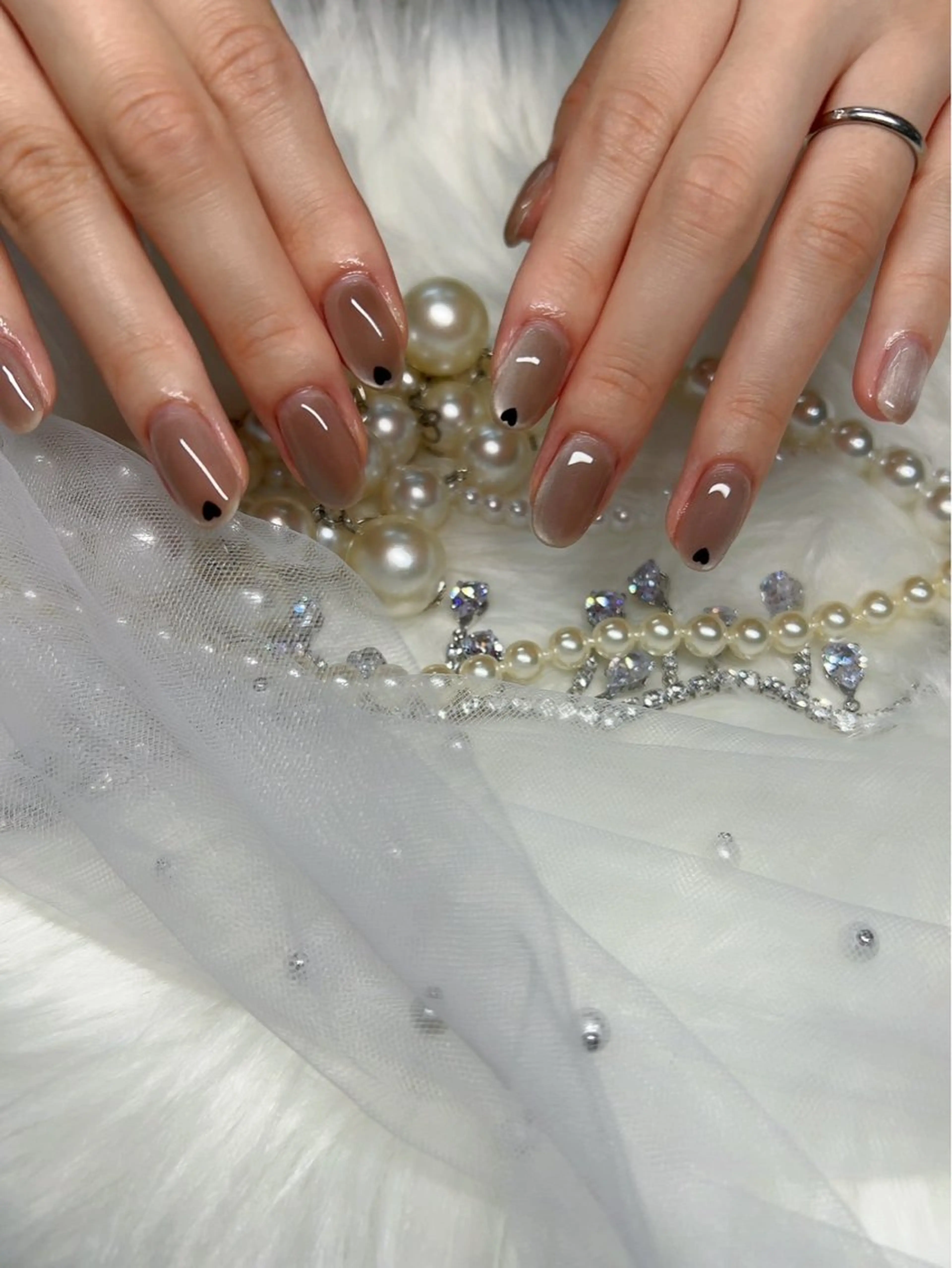 ネイル ワンカラーネイル my nail plus野江内代のネイルデザイン