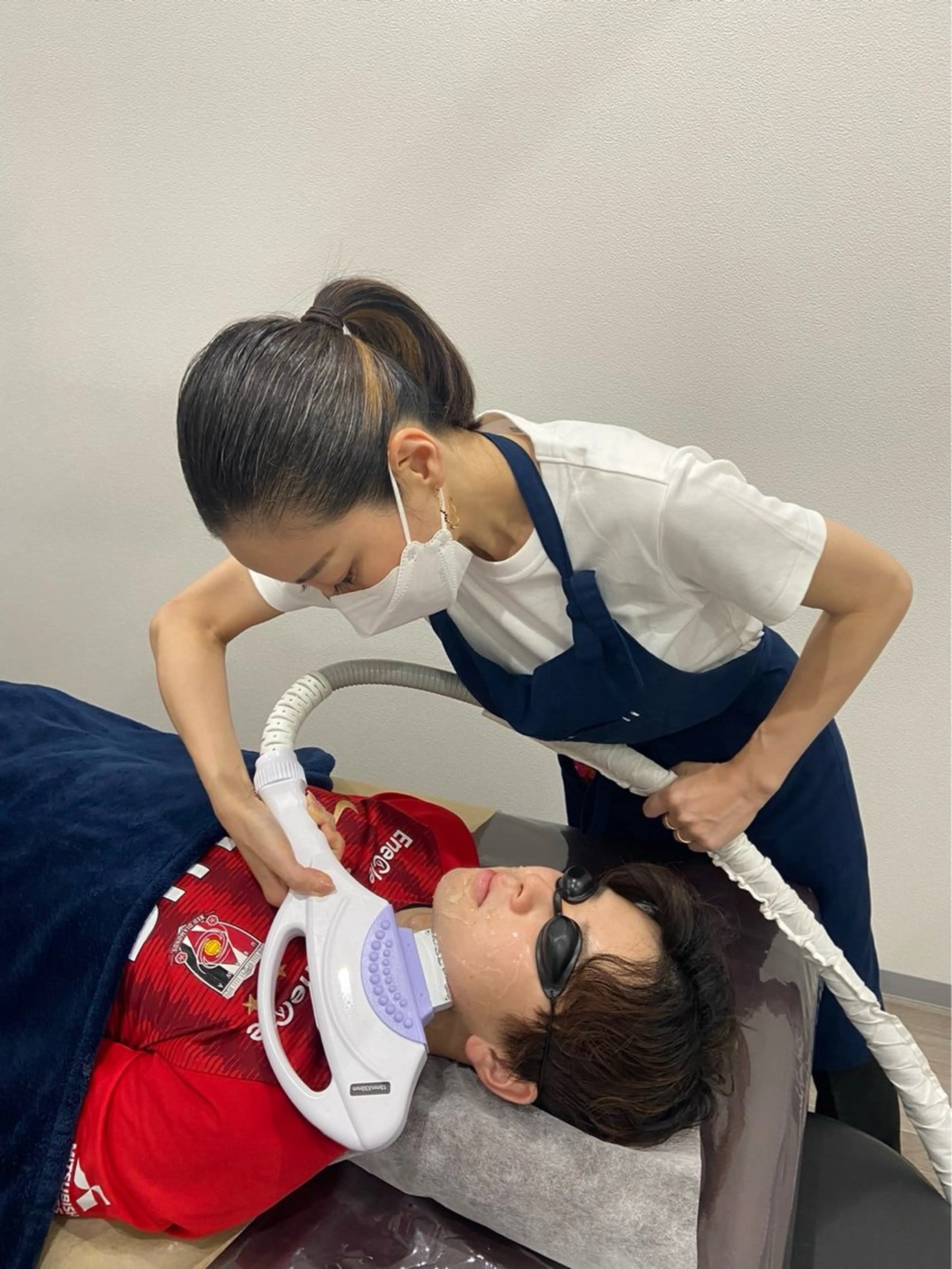 全身脱毛（顔、VIO含む）メンズが殆どです！の写真