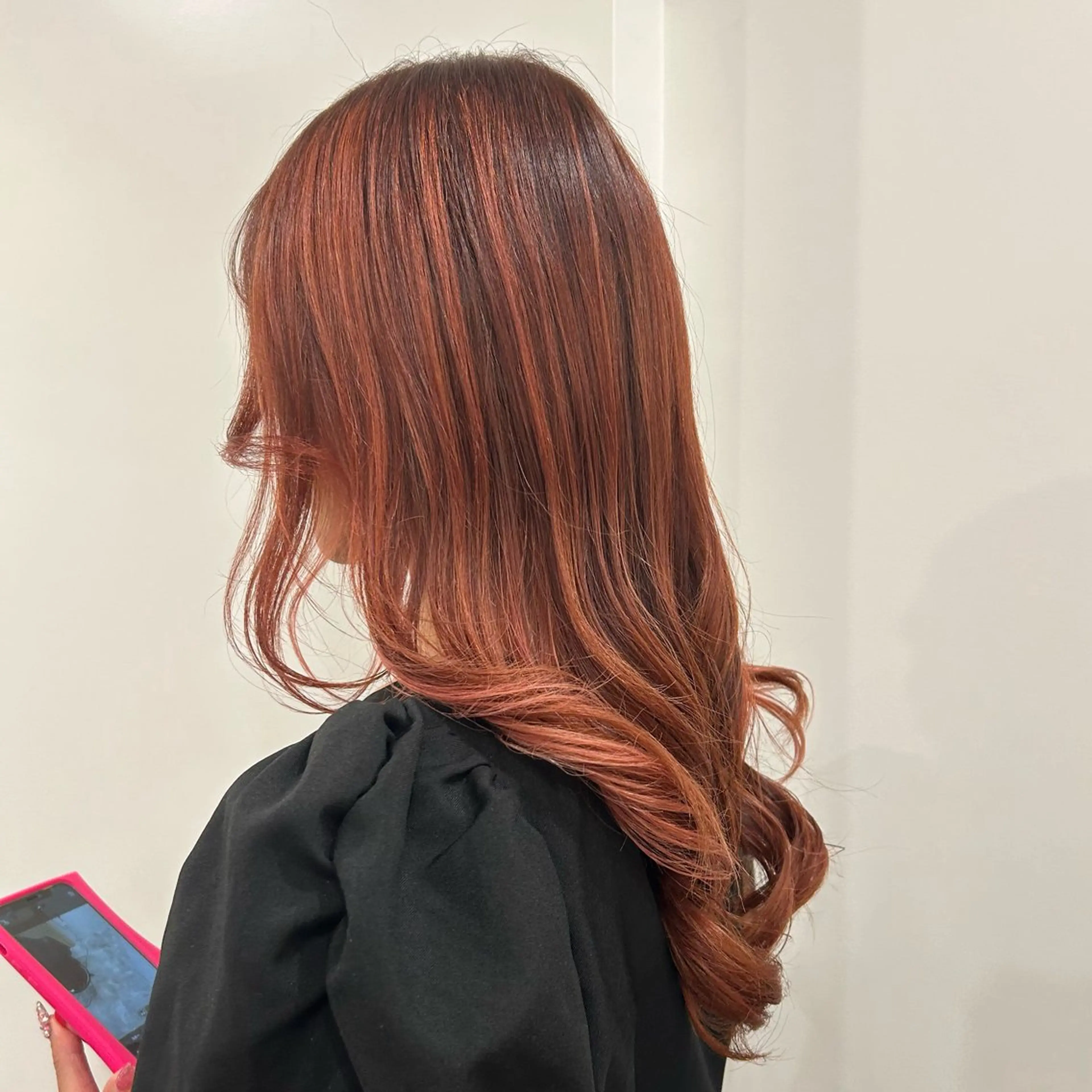 ロング カラー ヘアアレンジ ヘアカラー トリートメント SHIAN 立川 🍑すずかのヘアスタイル