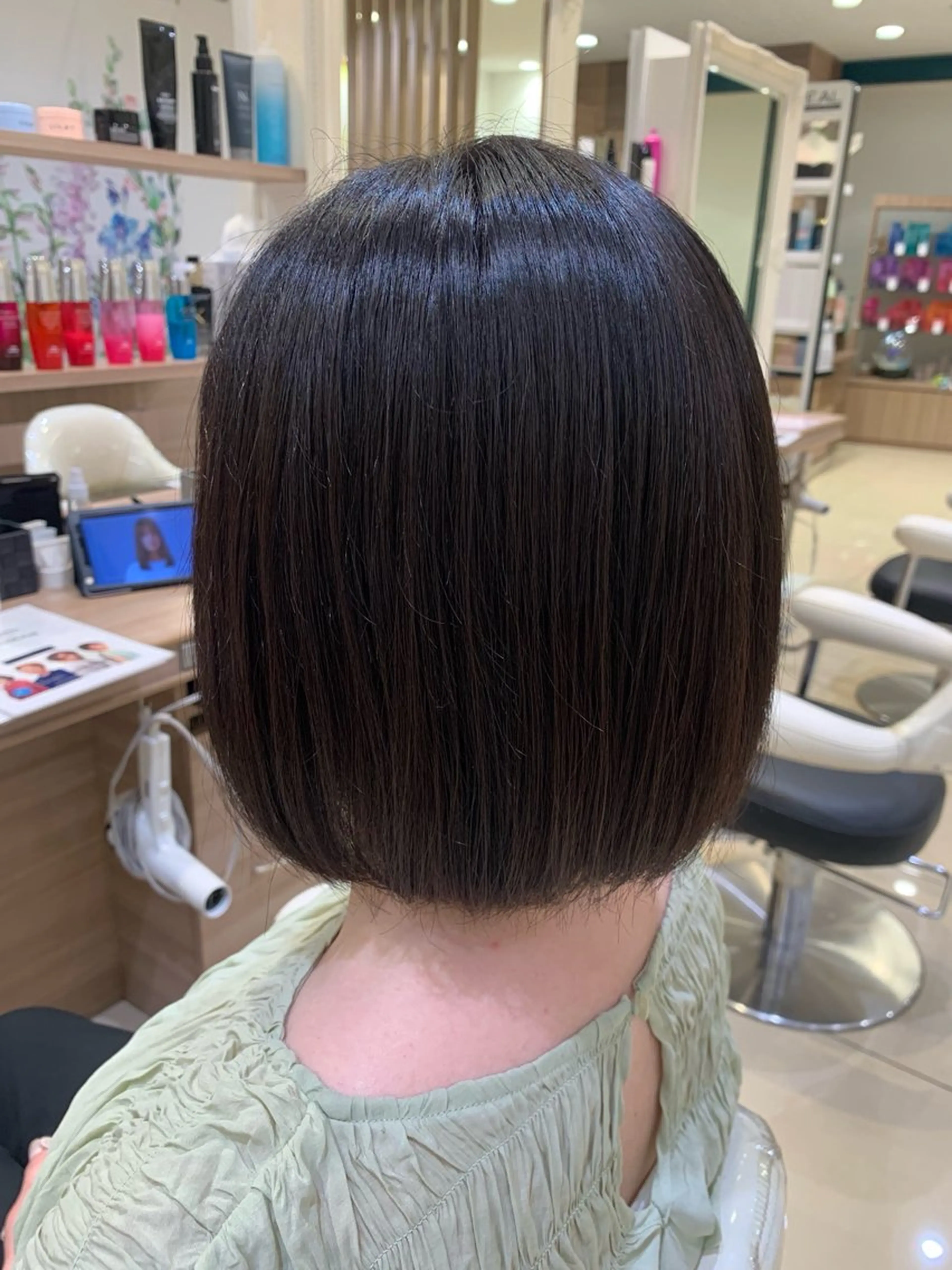 ショート 縮毛矯正 こちんだ ともかのヘアスタイル