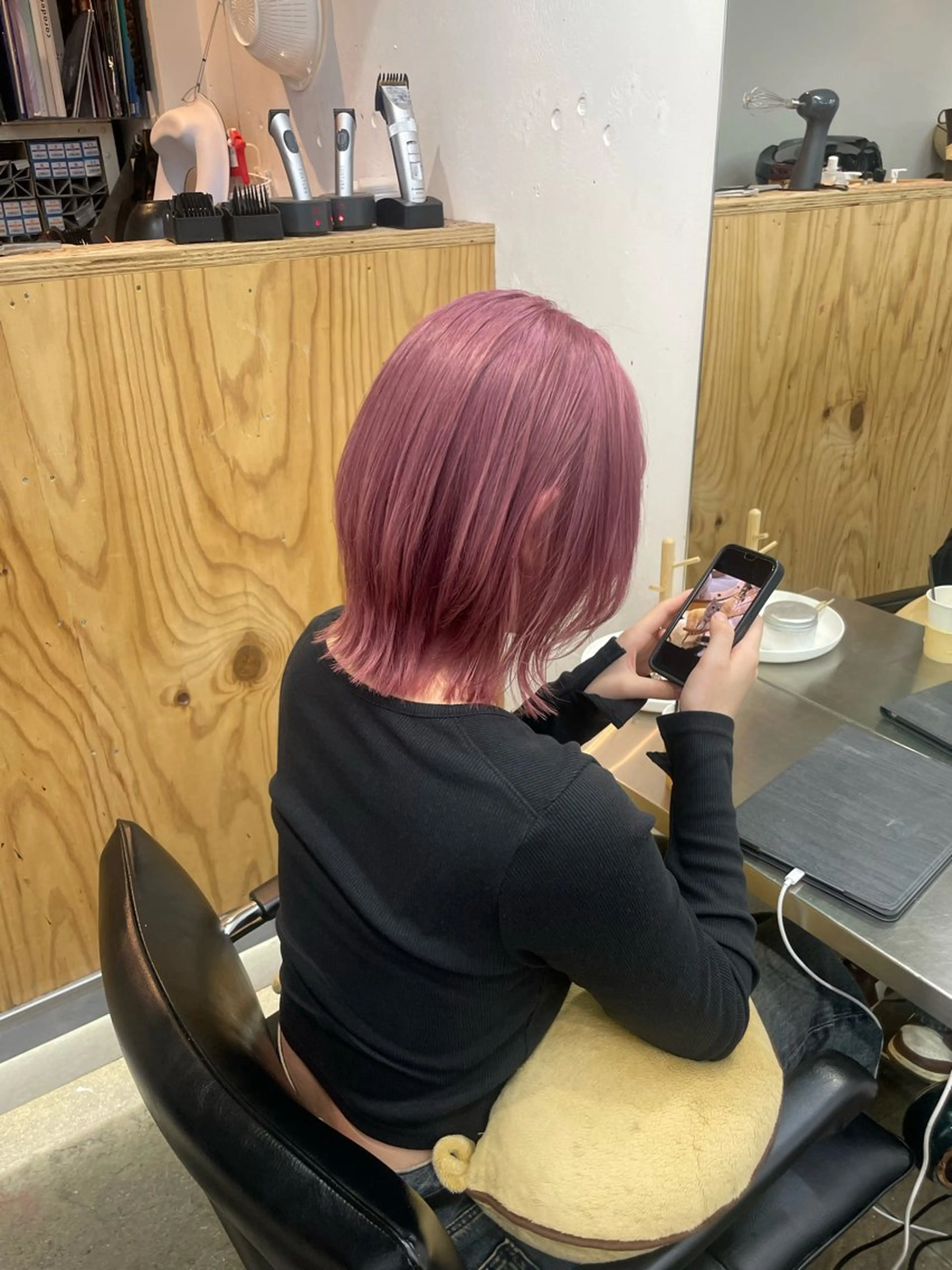 ミディアム カラー ボブレイヤー アディクシーカラー ブリーチ ケアブリーチ イルミナカラー ヘアカラー ♡🪞韓国スタイル/ MISATO🪞♡のヘアスタイル