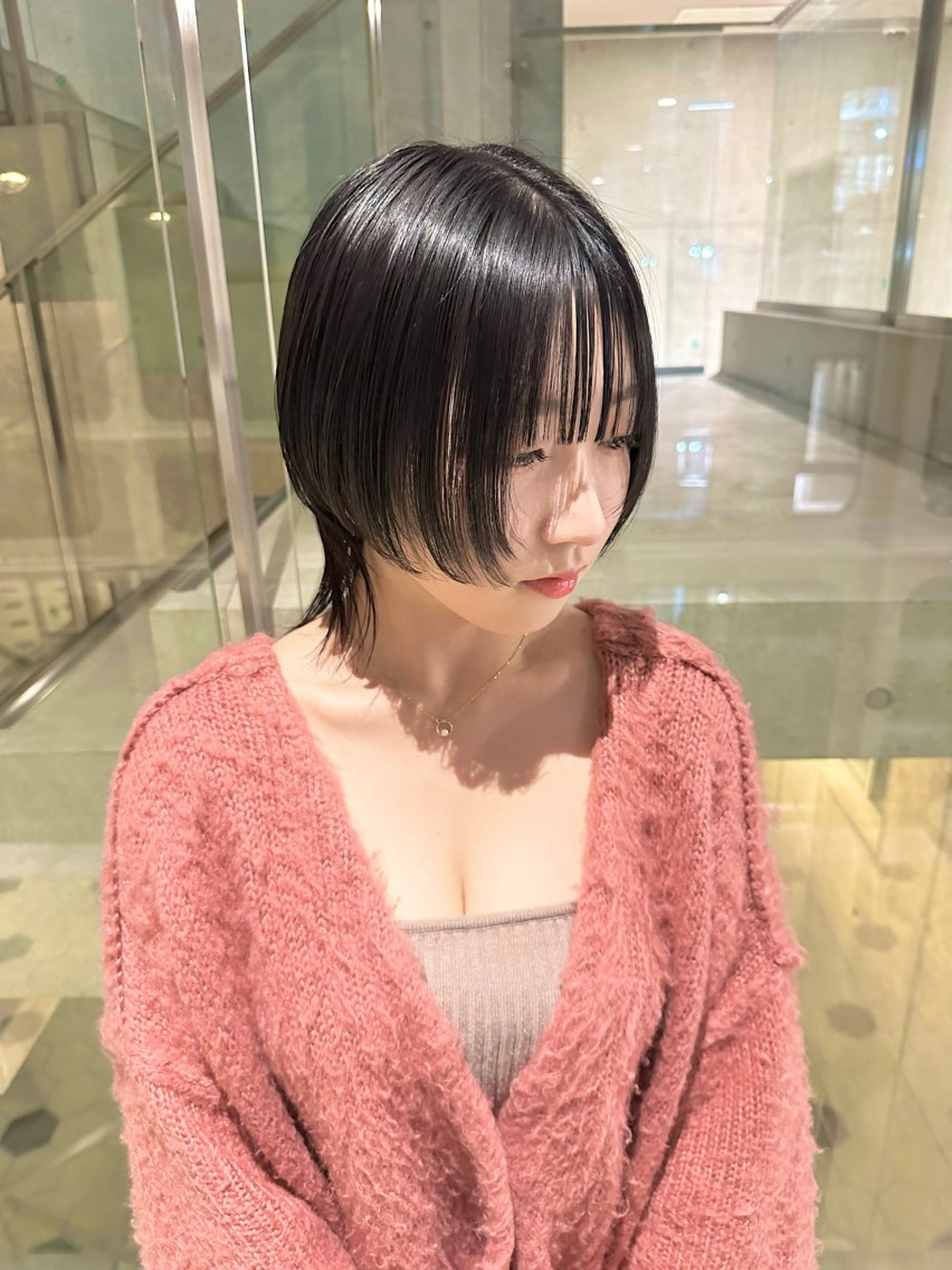 ショート カラー カット ヘアカラー トリートメント kai .のヘアスタイル