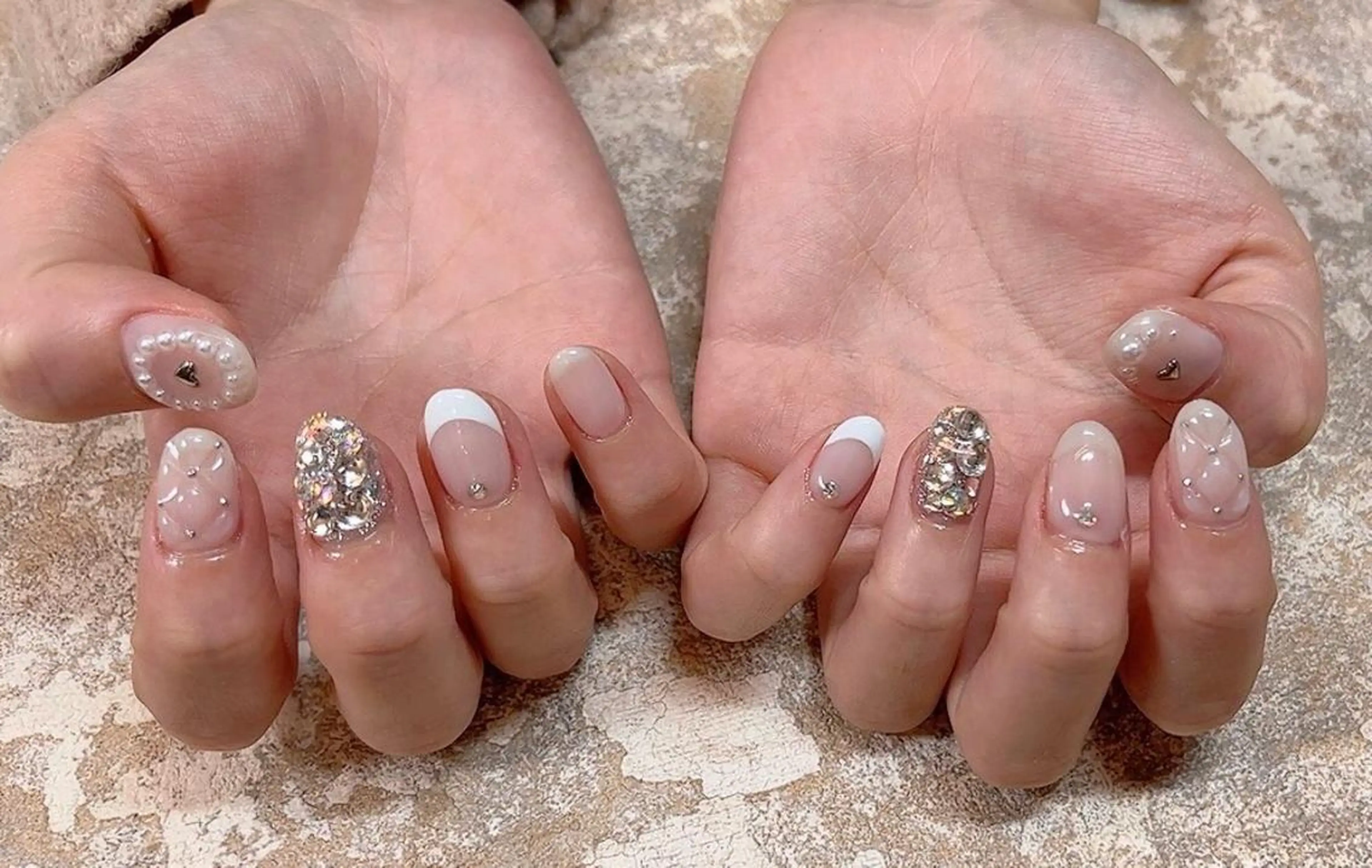 ネイル ハンドネイル LOVE NAIL 💕Sonoのネイルデザイン