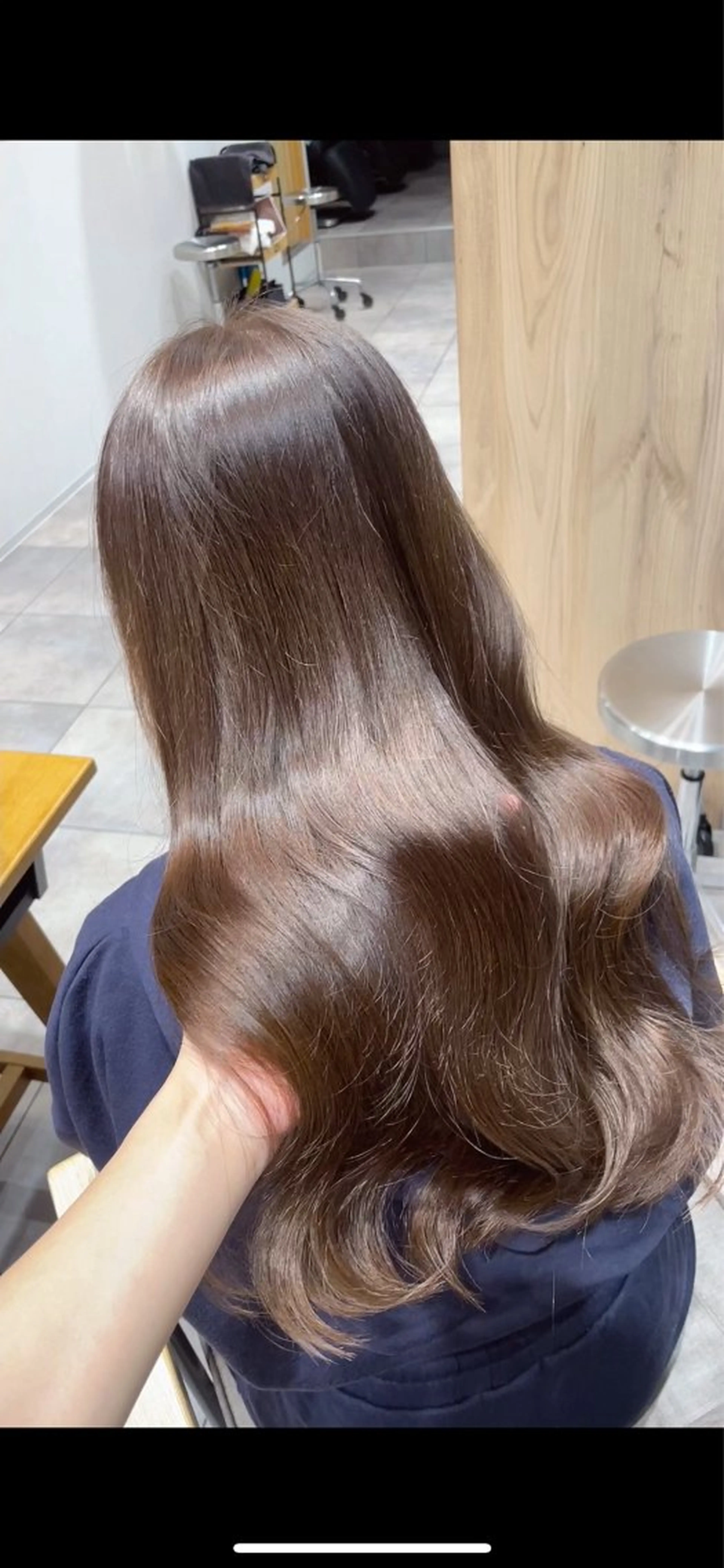 ミディアム カット ヘアカラー 顔周り/レイヤー🎀 natsumiのヘアスタイル