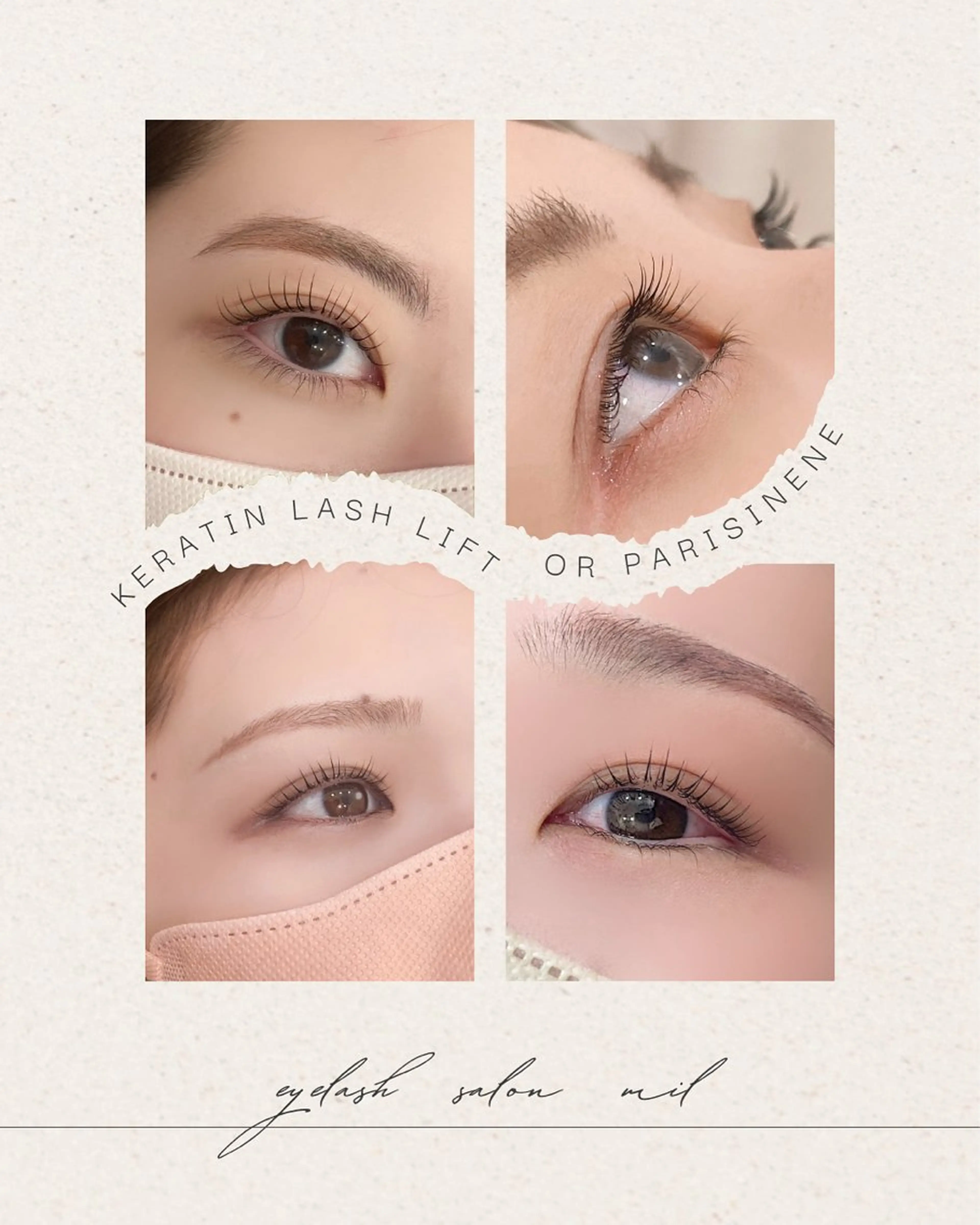 マツエク・マツパ mil❤︎ Kahoのマツエク・マツパデザイン