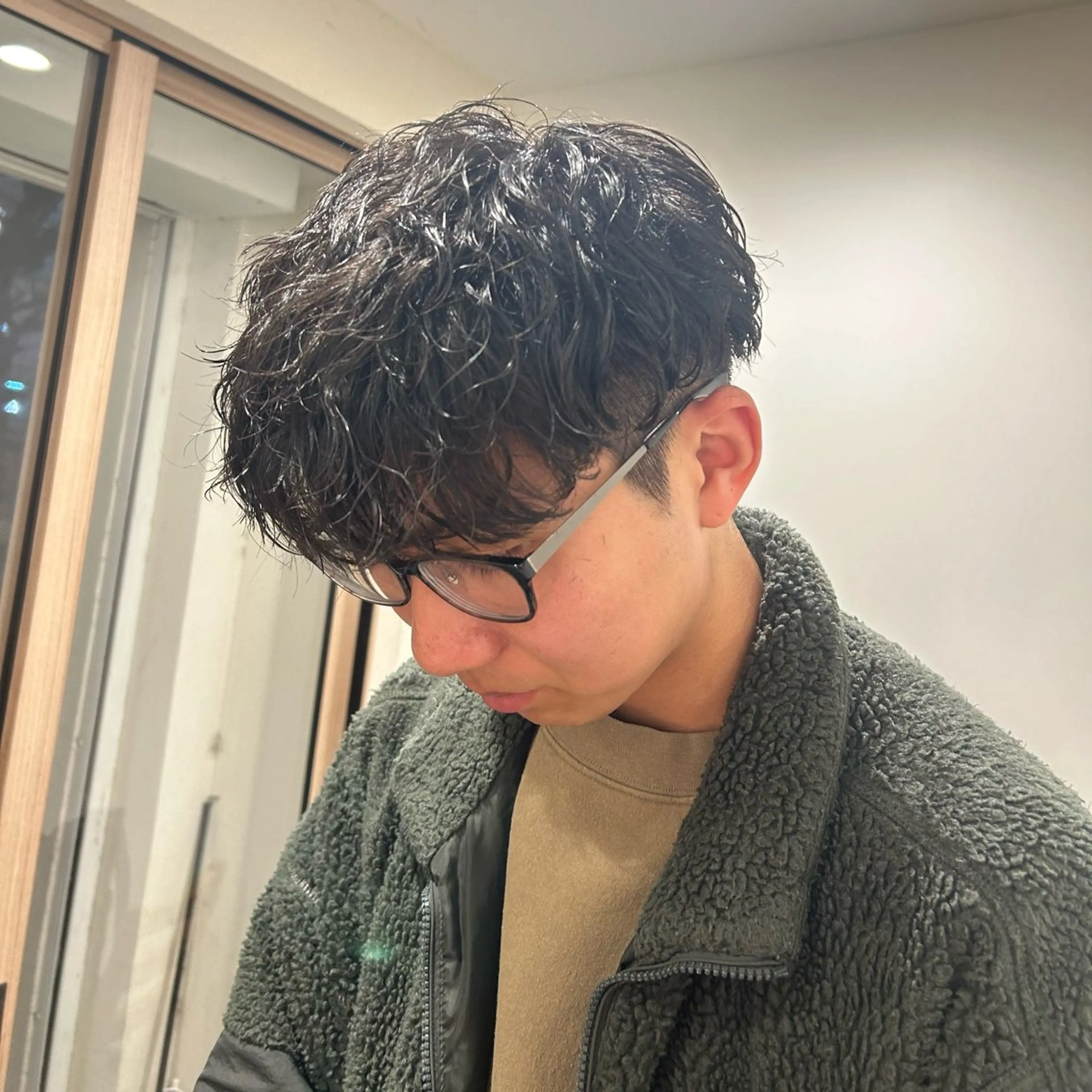 【💞🌀シャドウパーマ🌀💞】カット＋シャドウパーマの写真