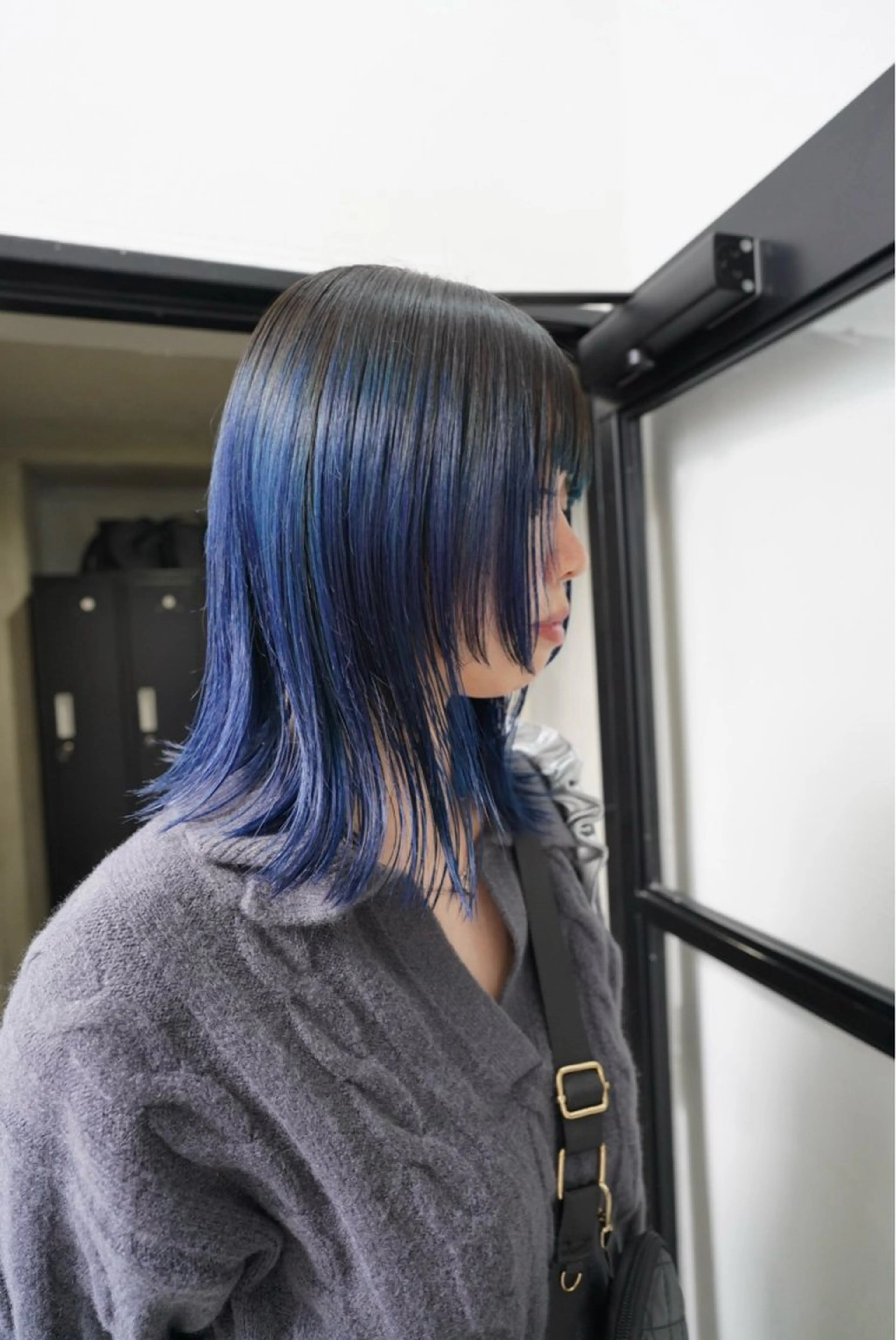 ミディアム カラー 原田 朱里のヘアスタイル