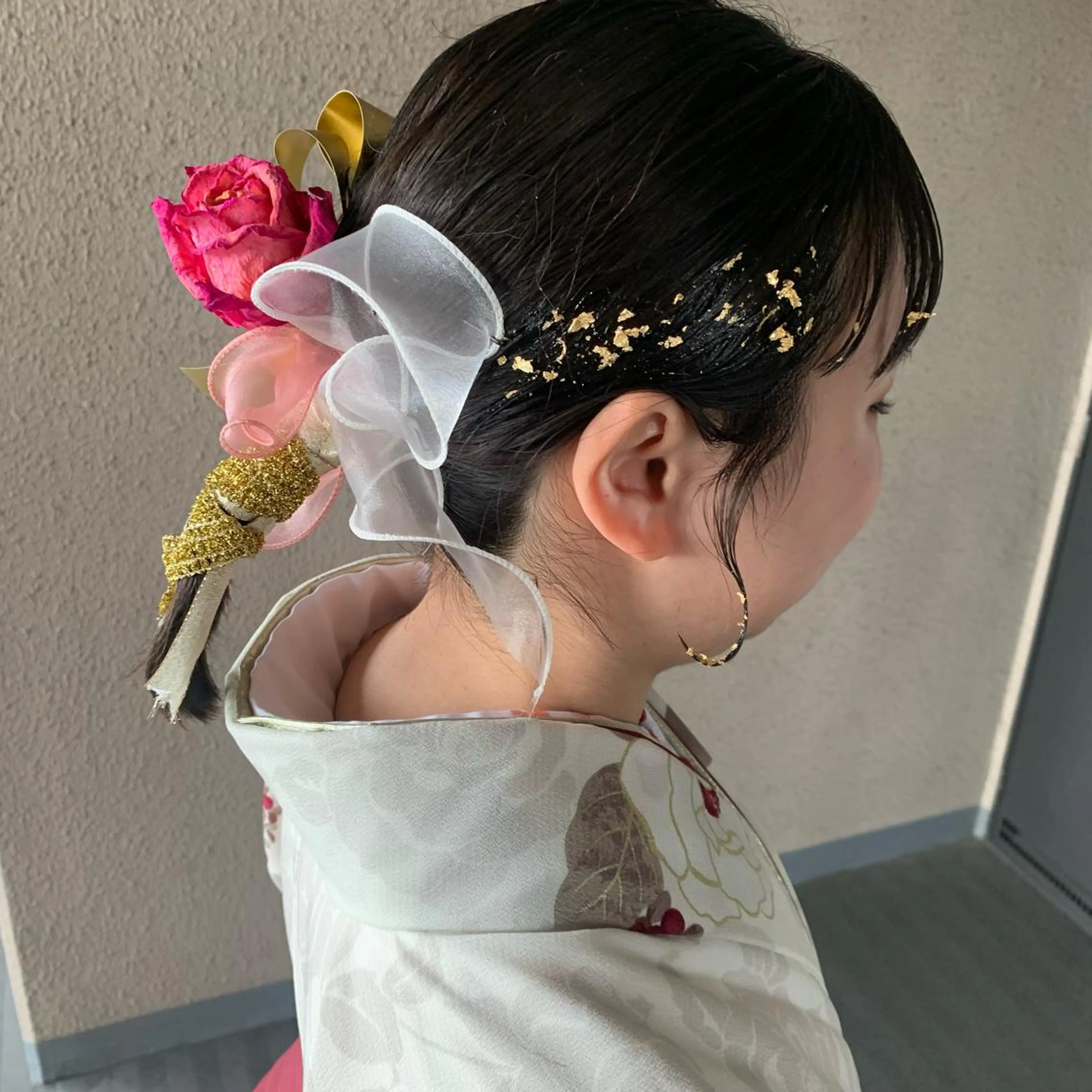 ミディアム 着付け chouette/ 根本優希のヘアスタイル