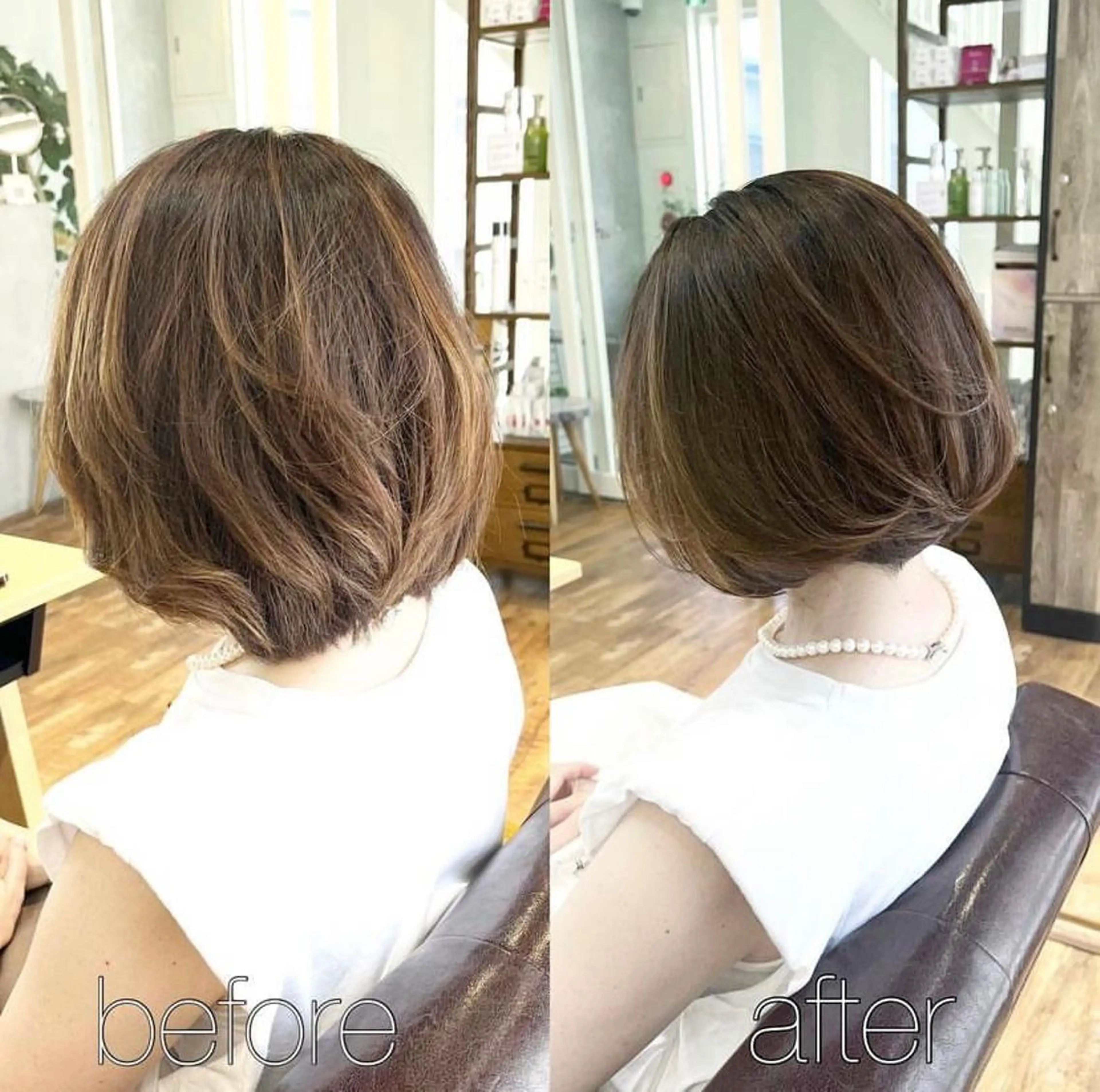 ショート カラー 🌿理想を叶える🌿 似合わせ🌟RISAのヘアスタイル