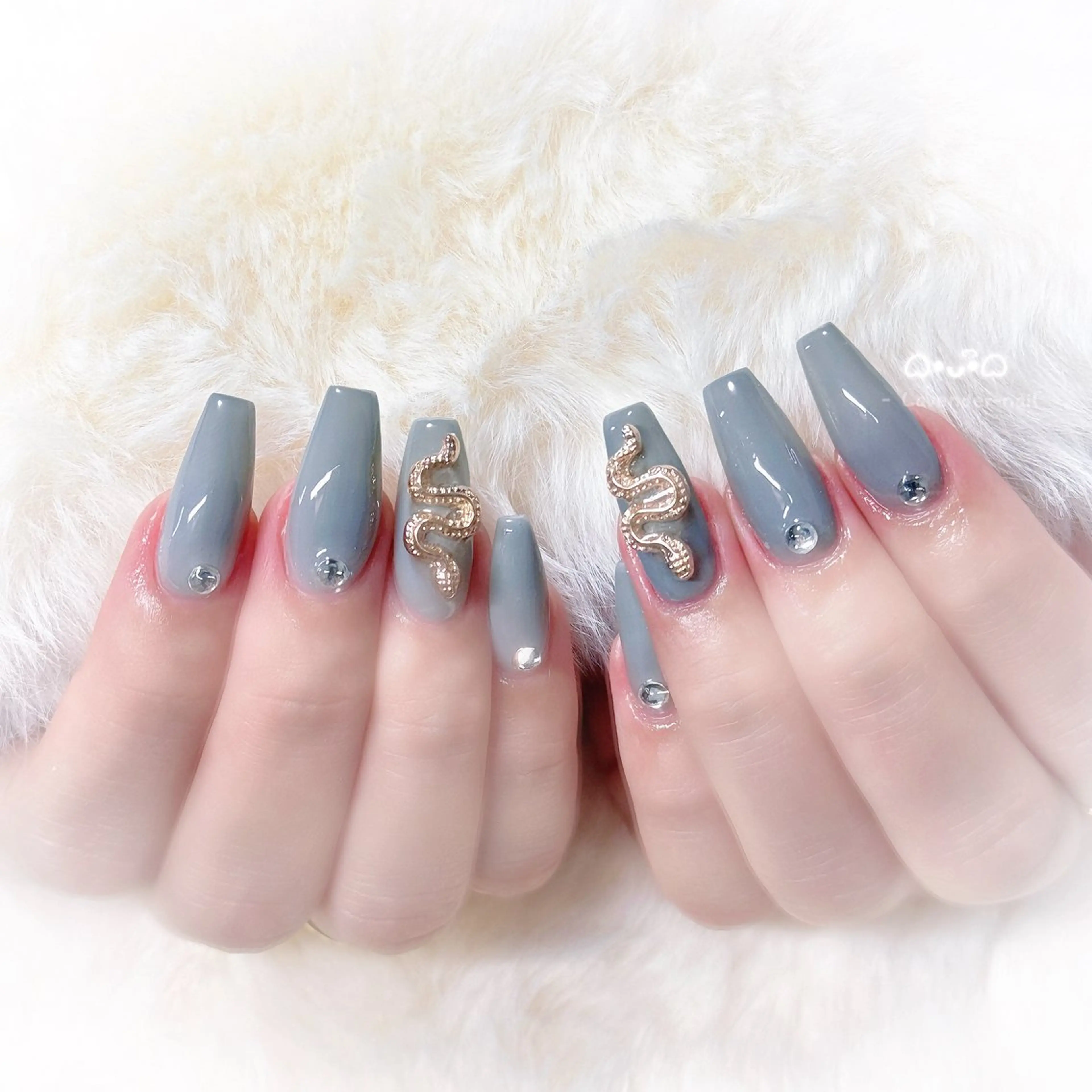 ネイル ハンドネイル Lavender nail·北18条のネイルデザイン
