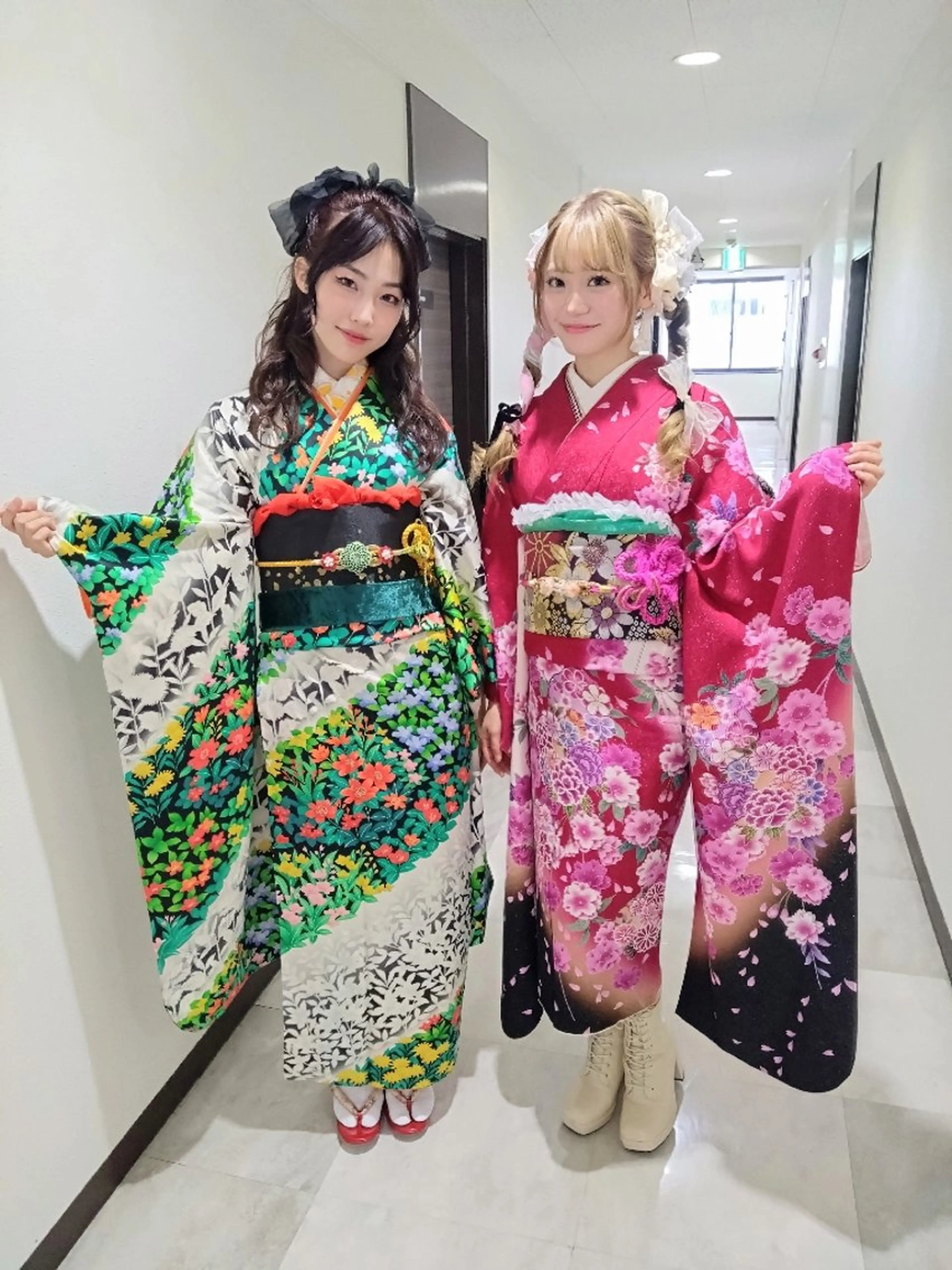 ヘアアレンジ ロング 成人式 着付け Hair&Make  Delight*のヘアスタイル