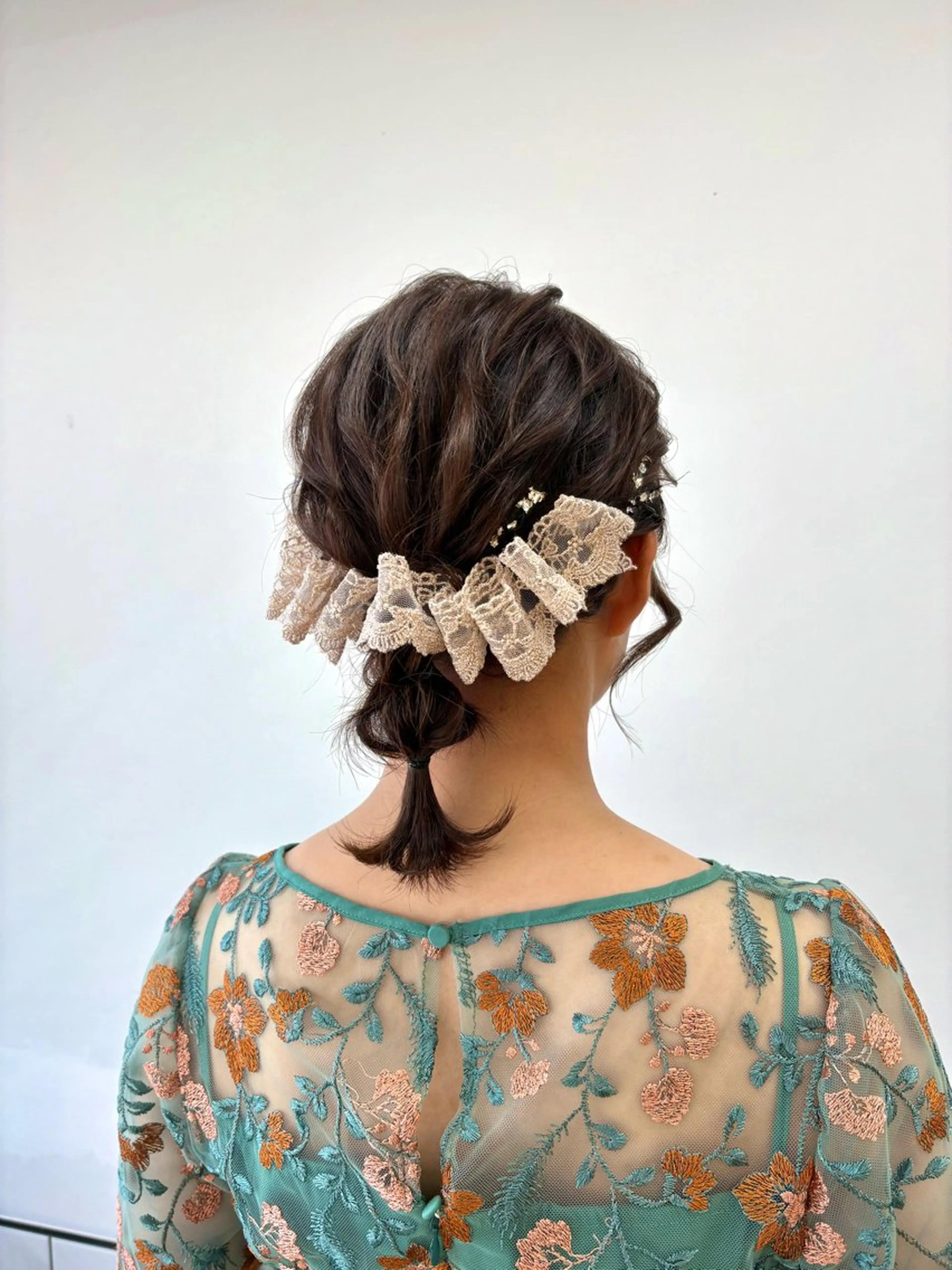 ミディアム ヘアアレンジ ヘアセット Emma ecole所属・Emma ecole /栄/RIOのヘアスタイル