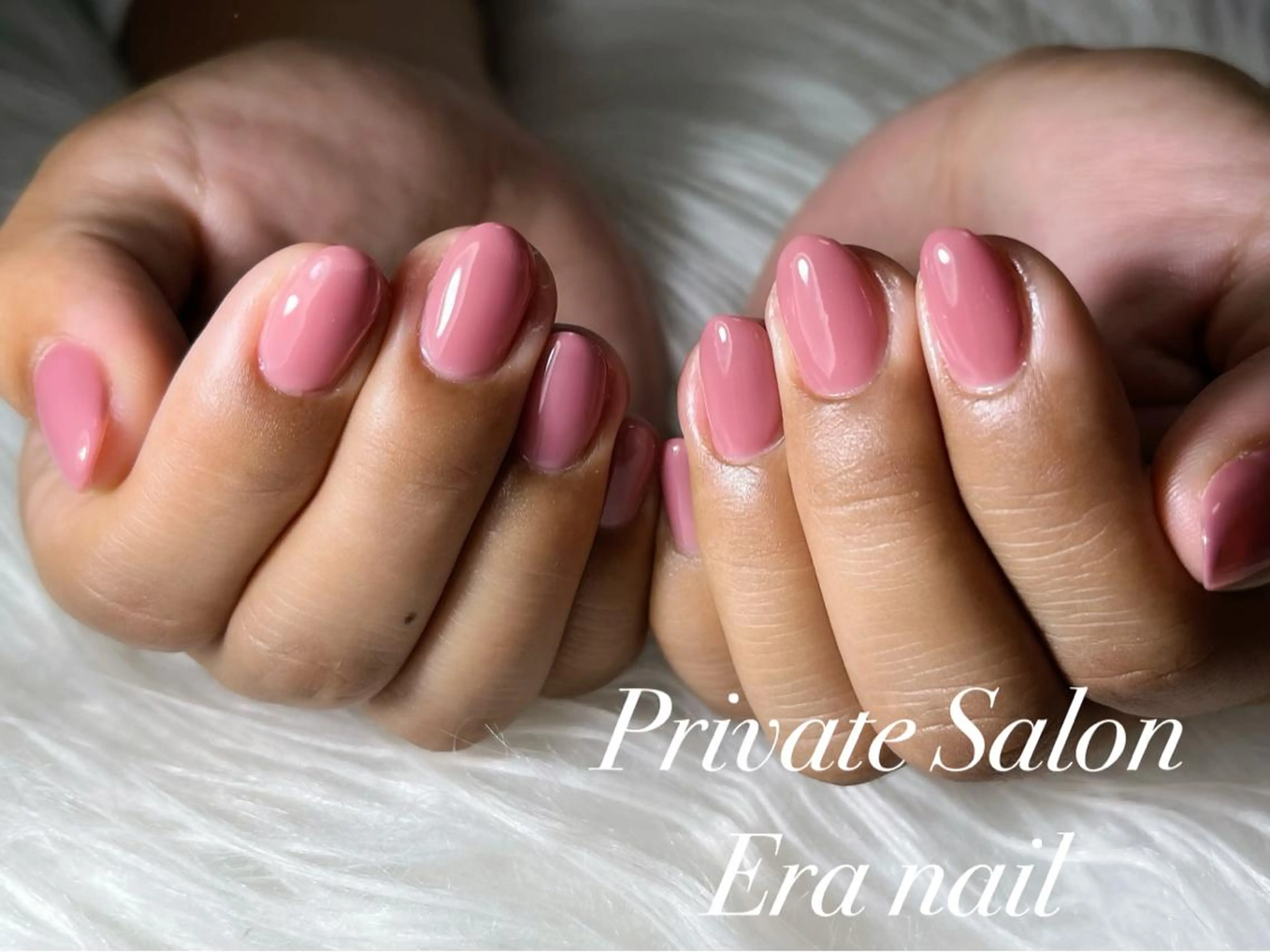 ネイル ワンカラーネイル ハンドネイル Era nailのネイルデザイン