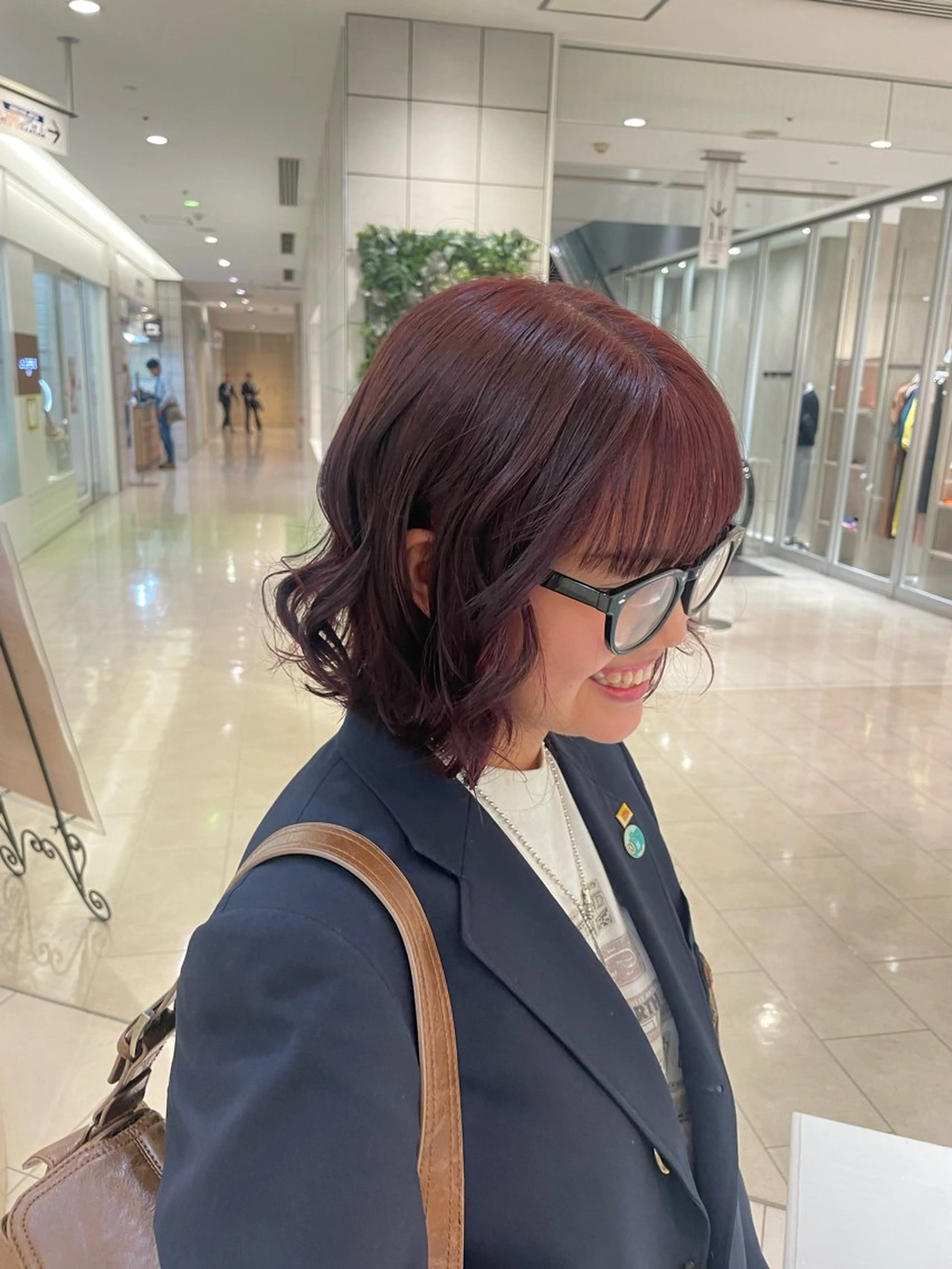 ミディアム 悠良/平塚 似合わせ/カラーのヘアスタイル