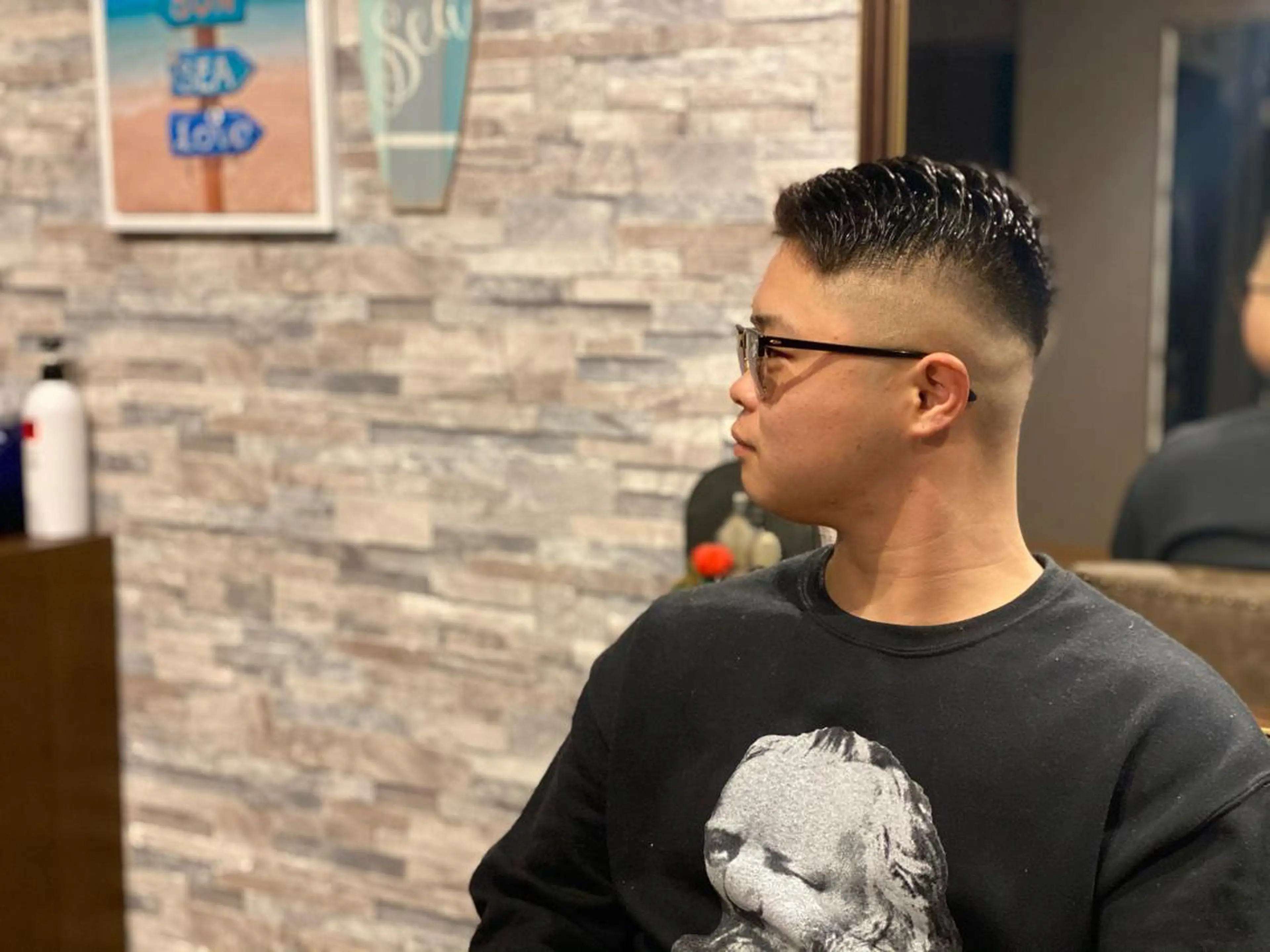 メンズ カット トリートメント 藏本 剛史のヘアスタイル