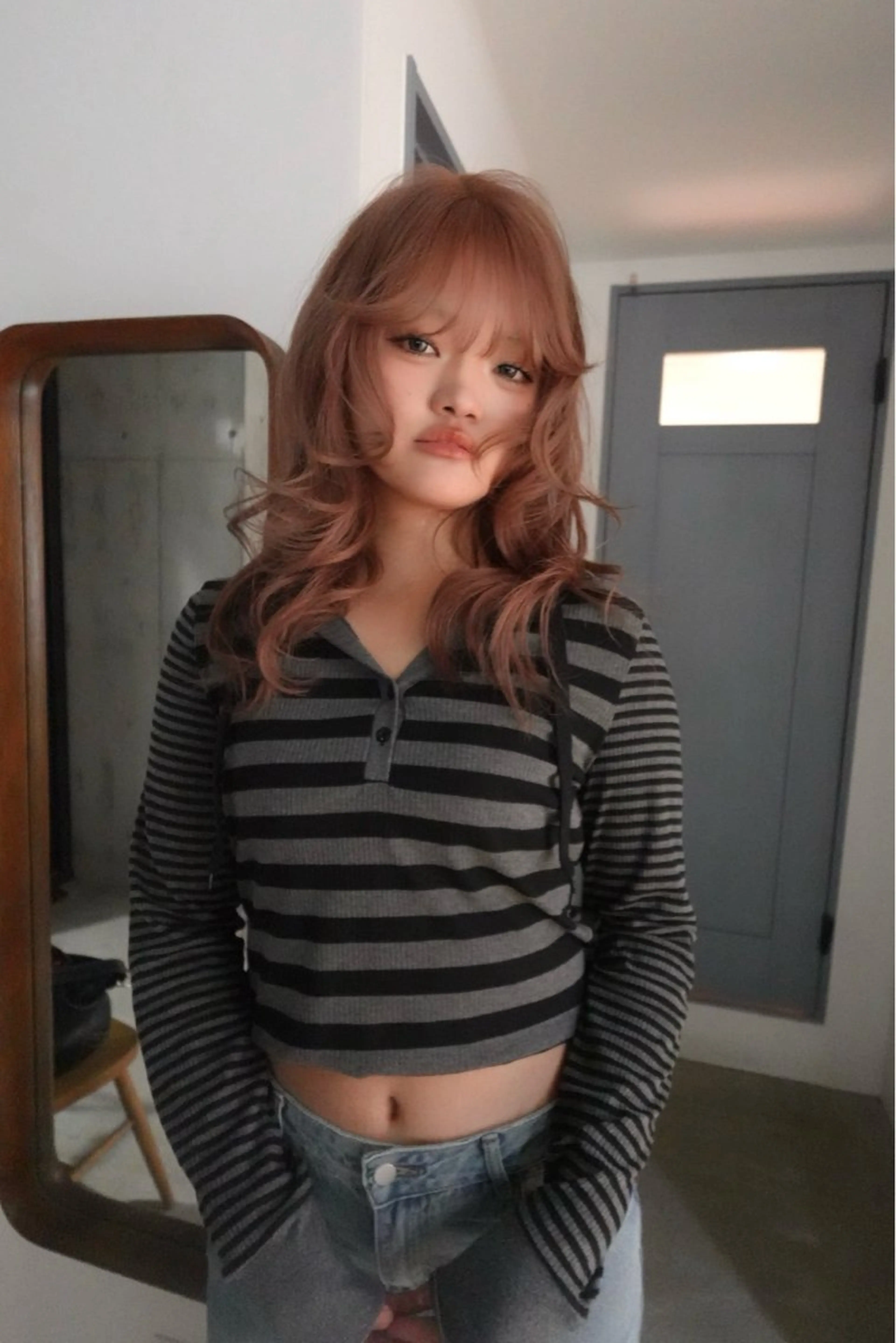 セミロング 中里　凜/無料カット 🎀/自由が丘のヘアスタイル