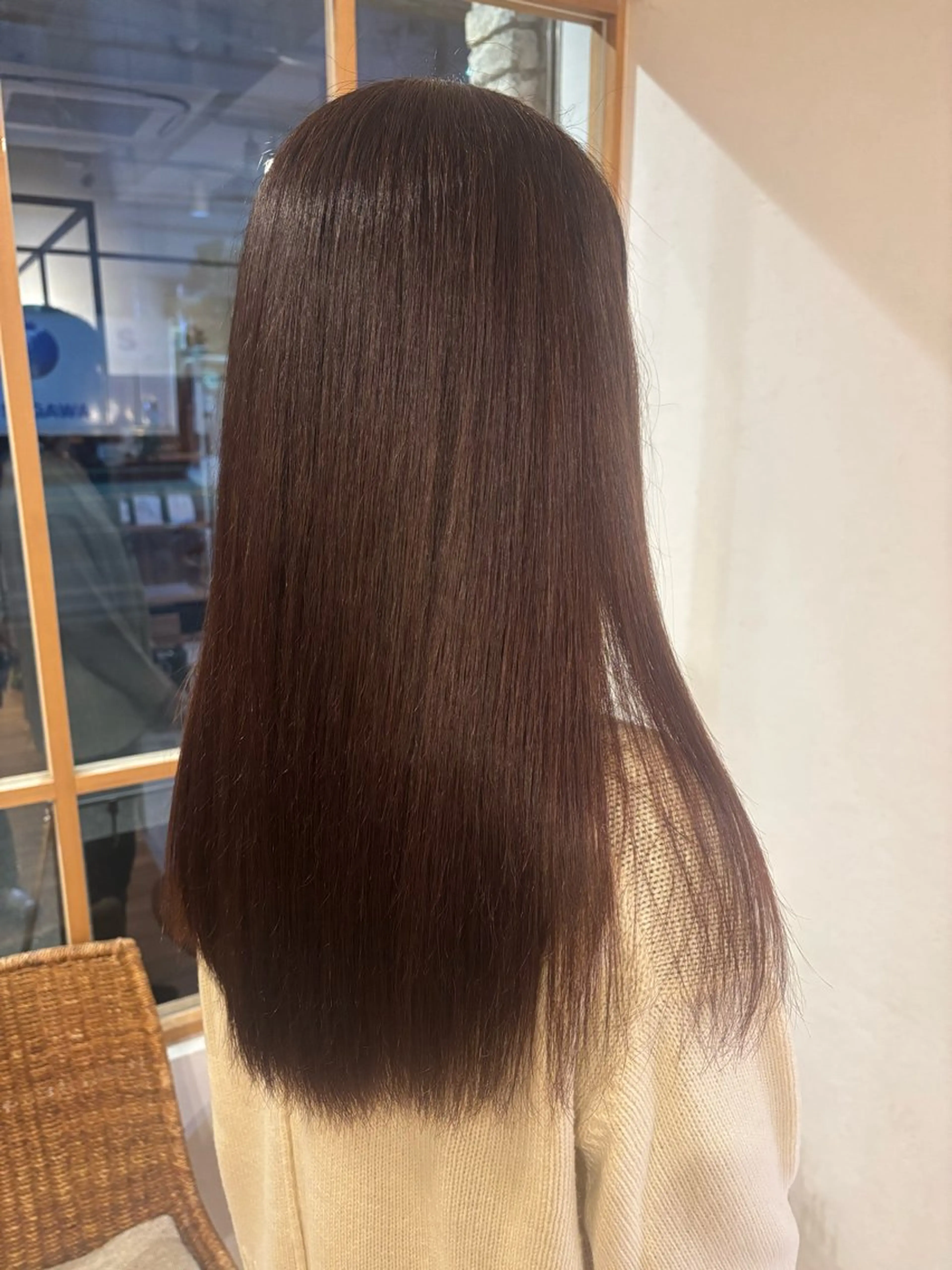 カラー ブラウンカラー 永山 日菜のヘアスタイル