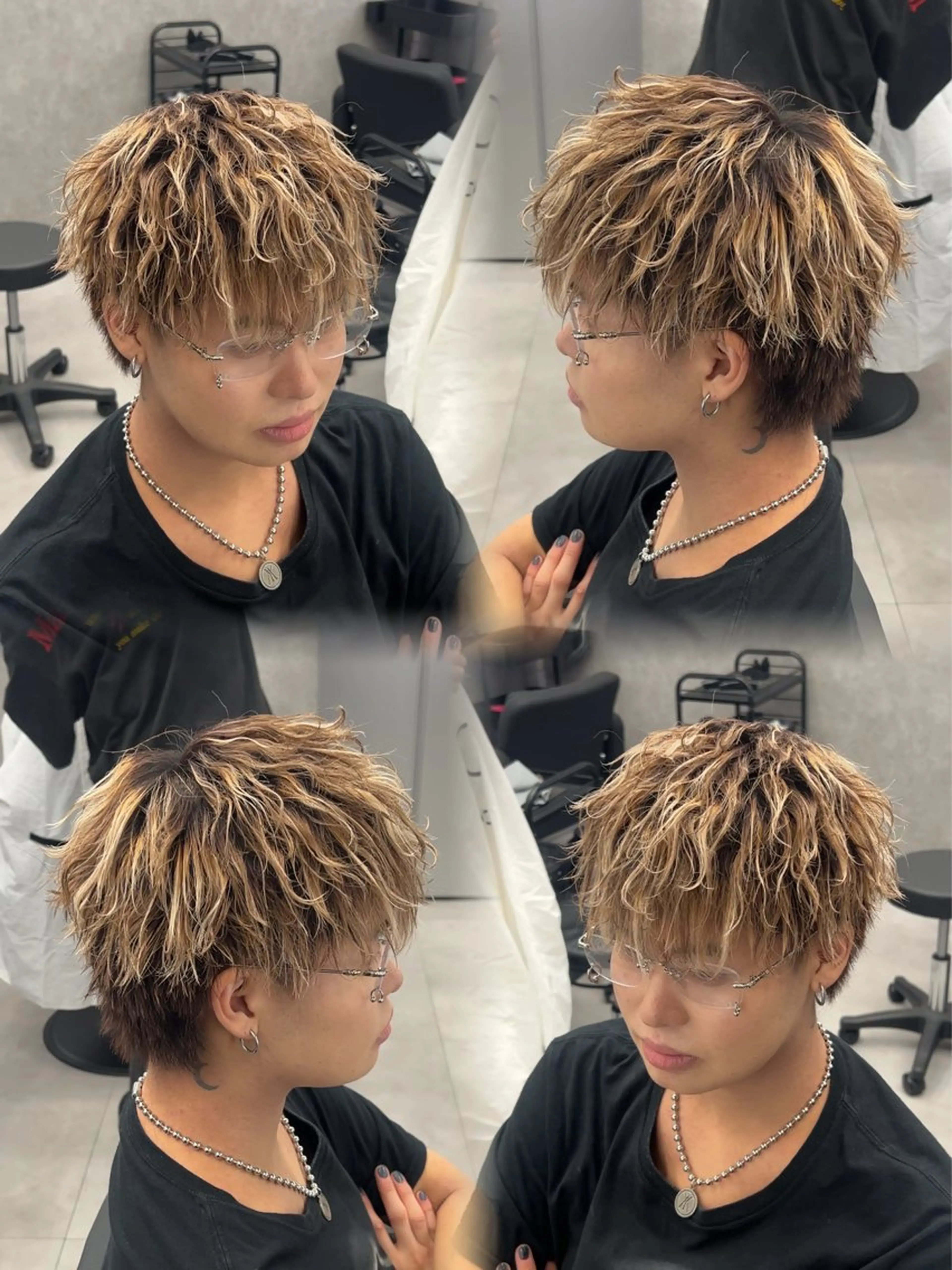 カラー メンズ カット ヘアカラー 【札幌メンズ特化】 つばさ🔥のヘアスタイル