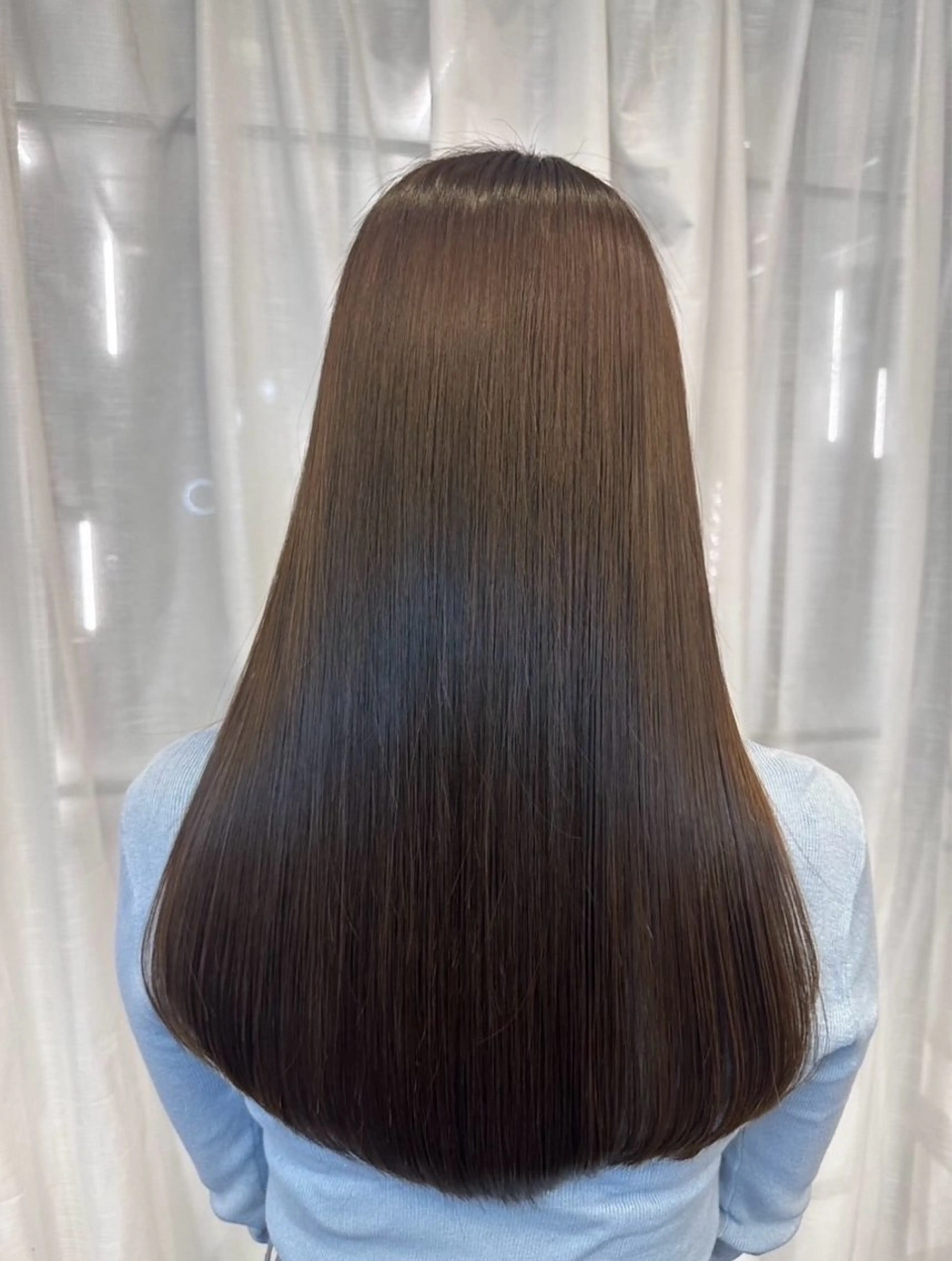 ロング パーマ 縮毛矯正 庄内/髪質改善 ハナキ モエのヘアスタイル