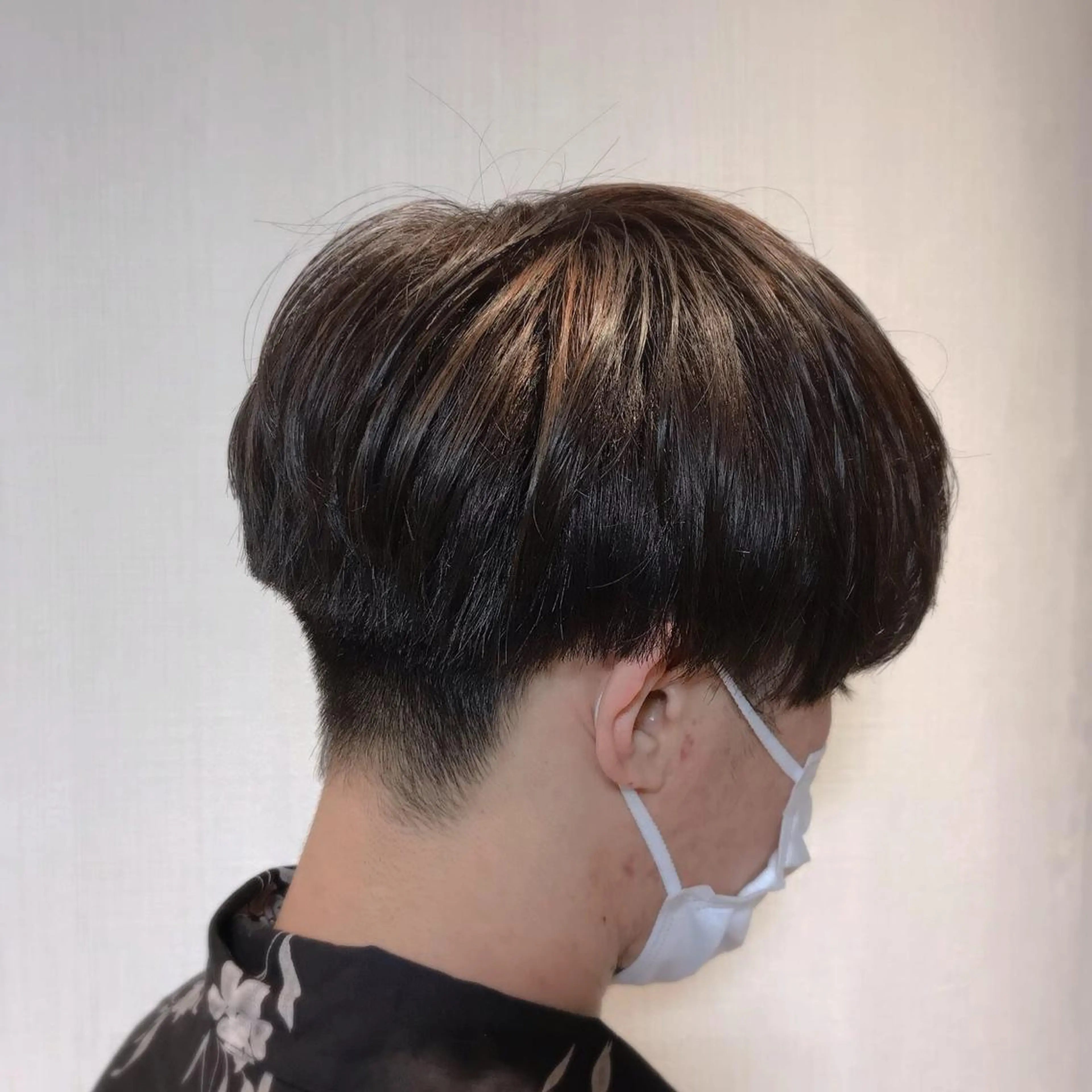 カラー メンズ メンズハイライト マッシュ ハイライトカラー ナチュラル🧡可愛い MINAMIのヘアスタイル