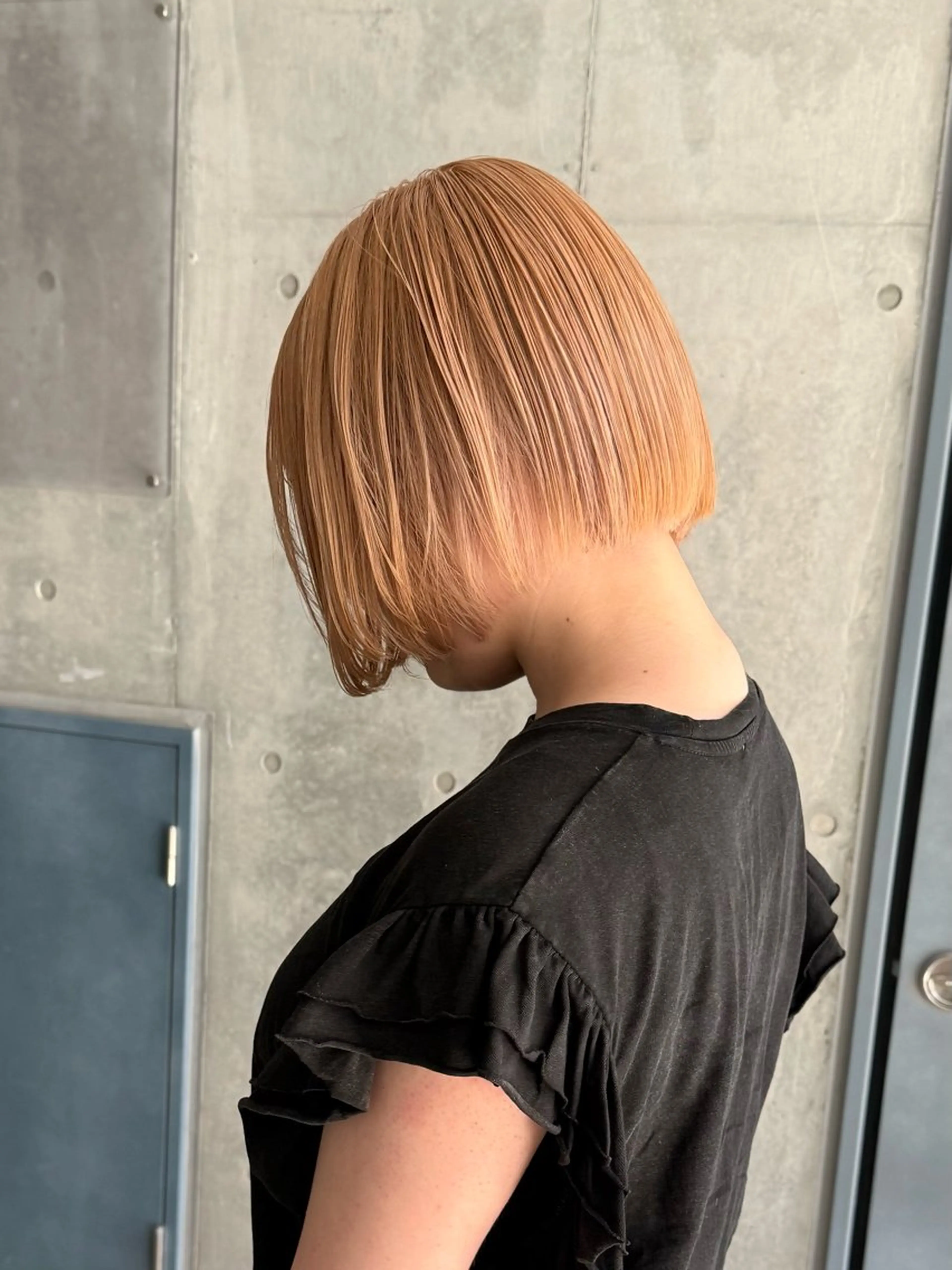 ミディアム カラー 色落ち綺麗透明感カラ /ボブ/ナカツヒカルのヘアスタイル