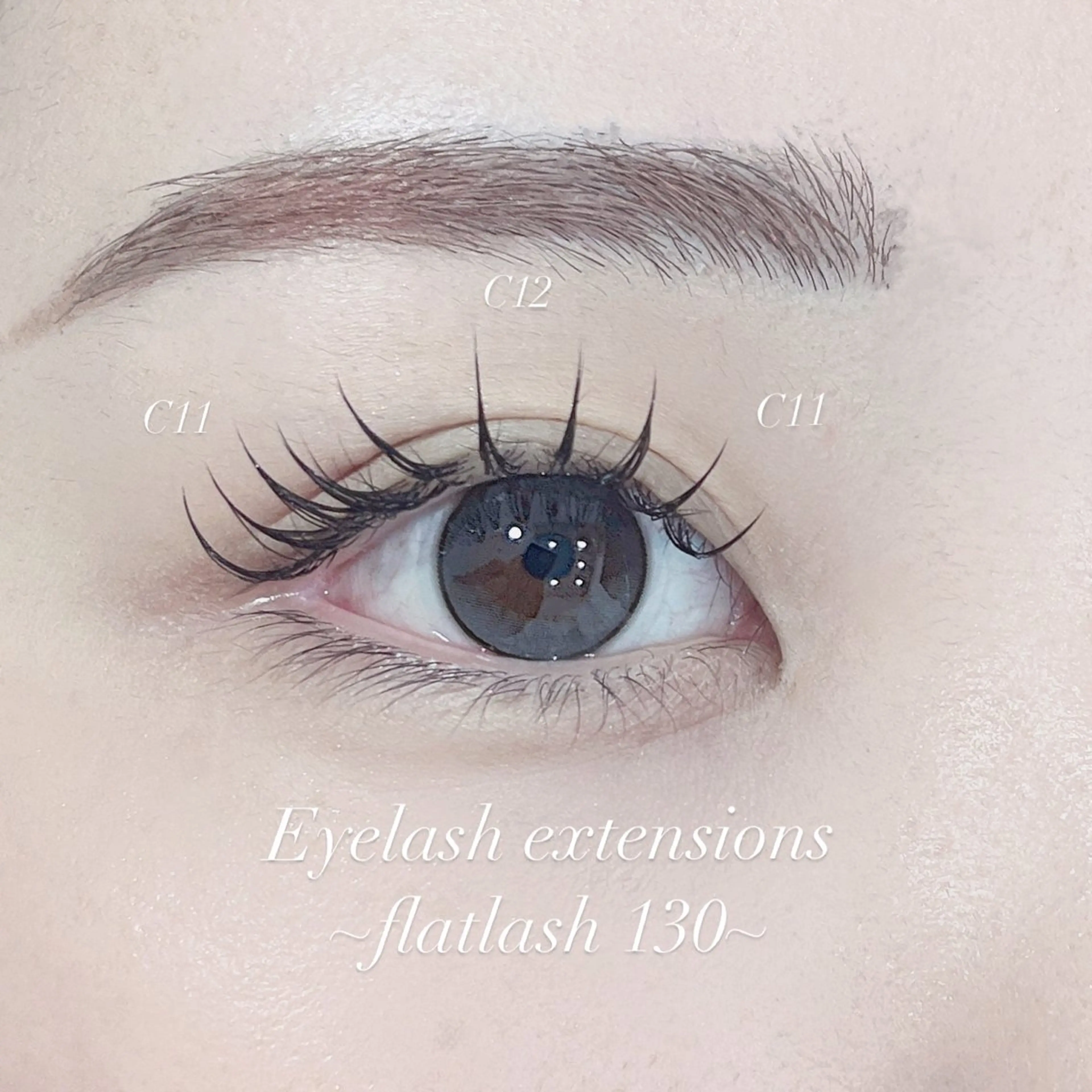 マツエク・マツパ マキノ キョウカのヘアスタイル