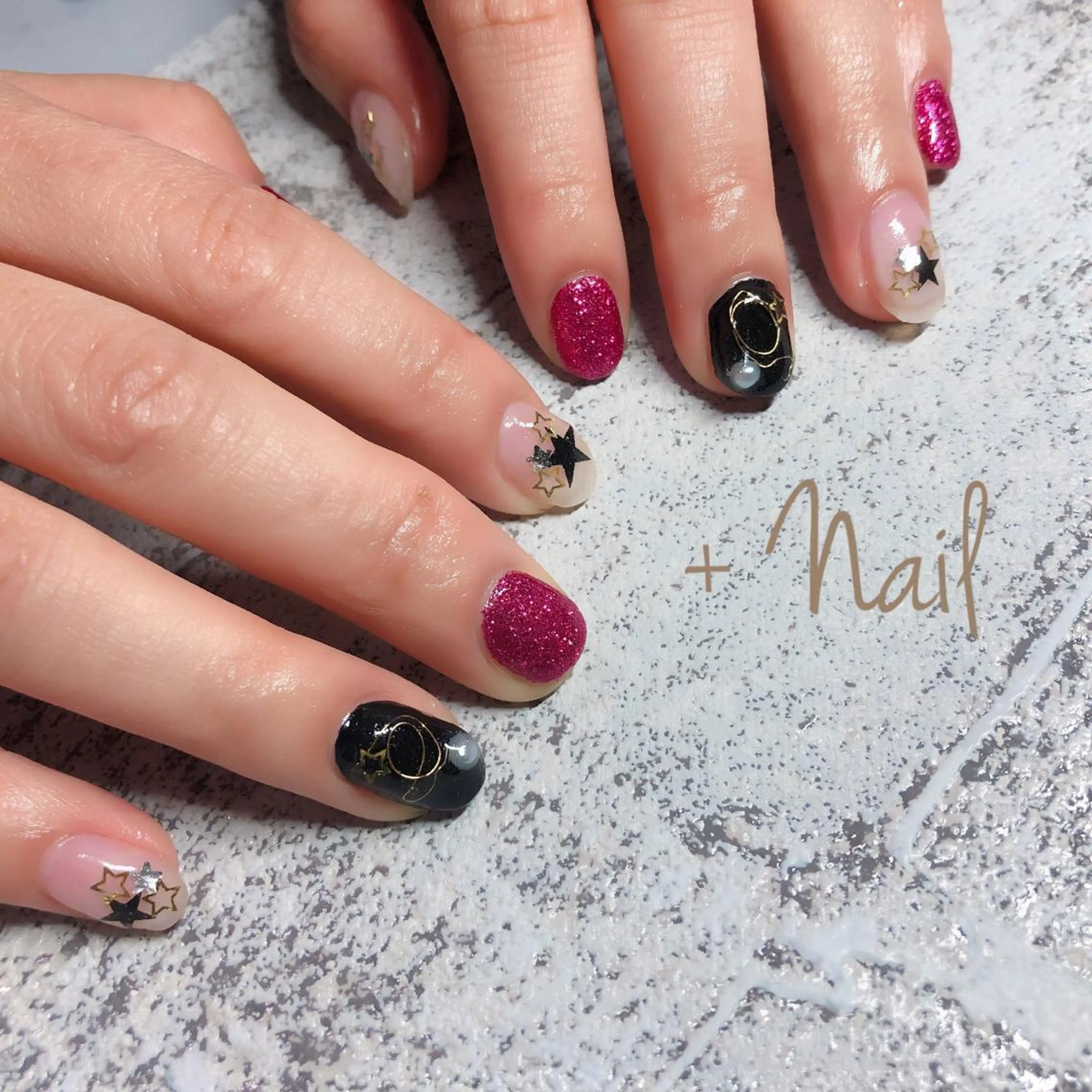 ネイル Aim* 深爪・自爪育成専門店のネイルデザイン