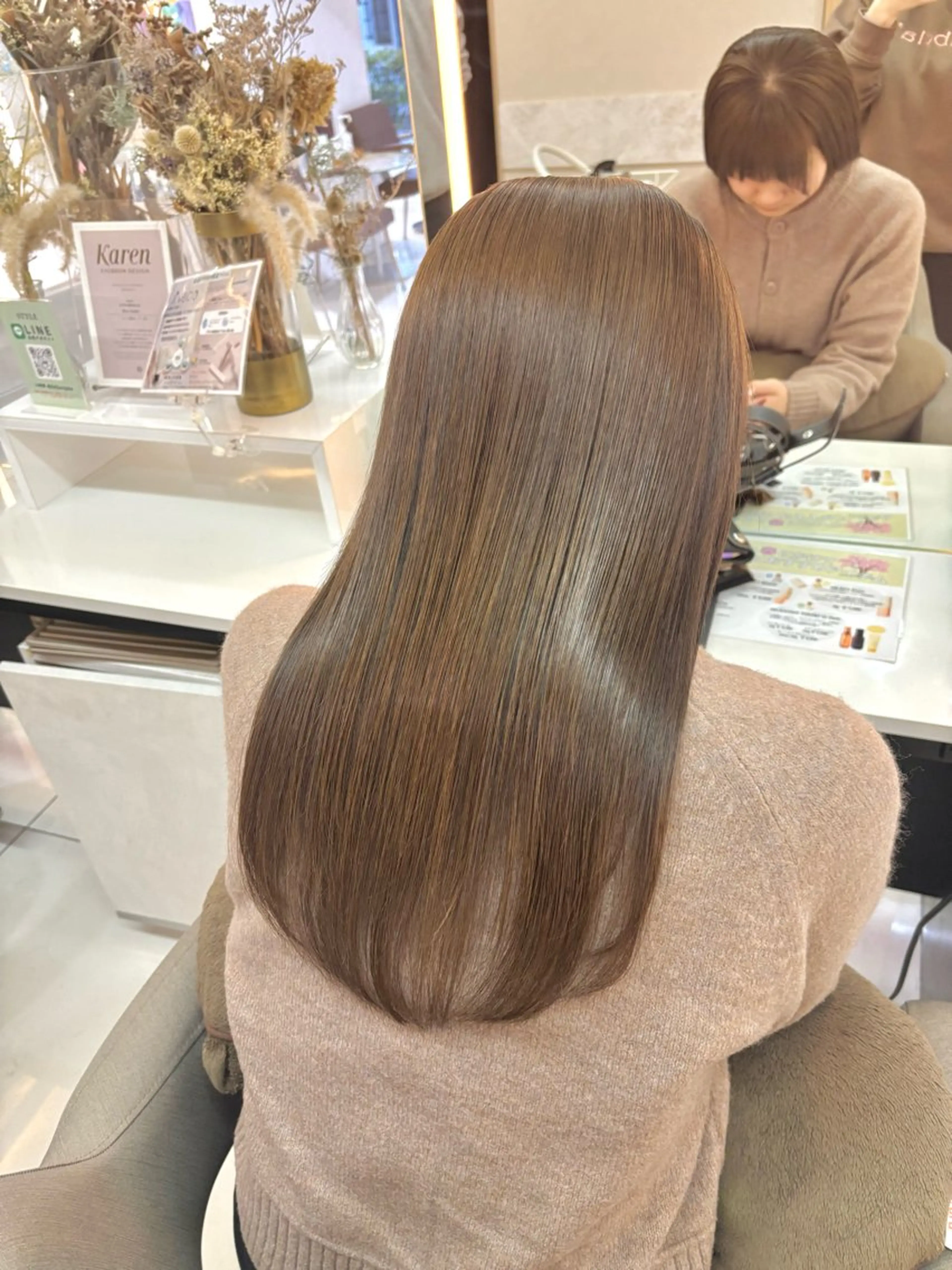 ロング カラー 🎼レイヤー/透明感 カラー/nene♬のヘアスタイル