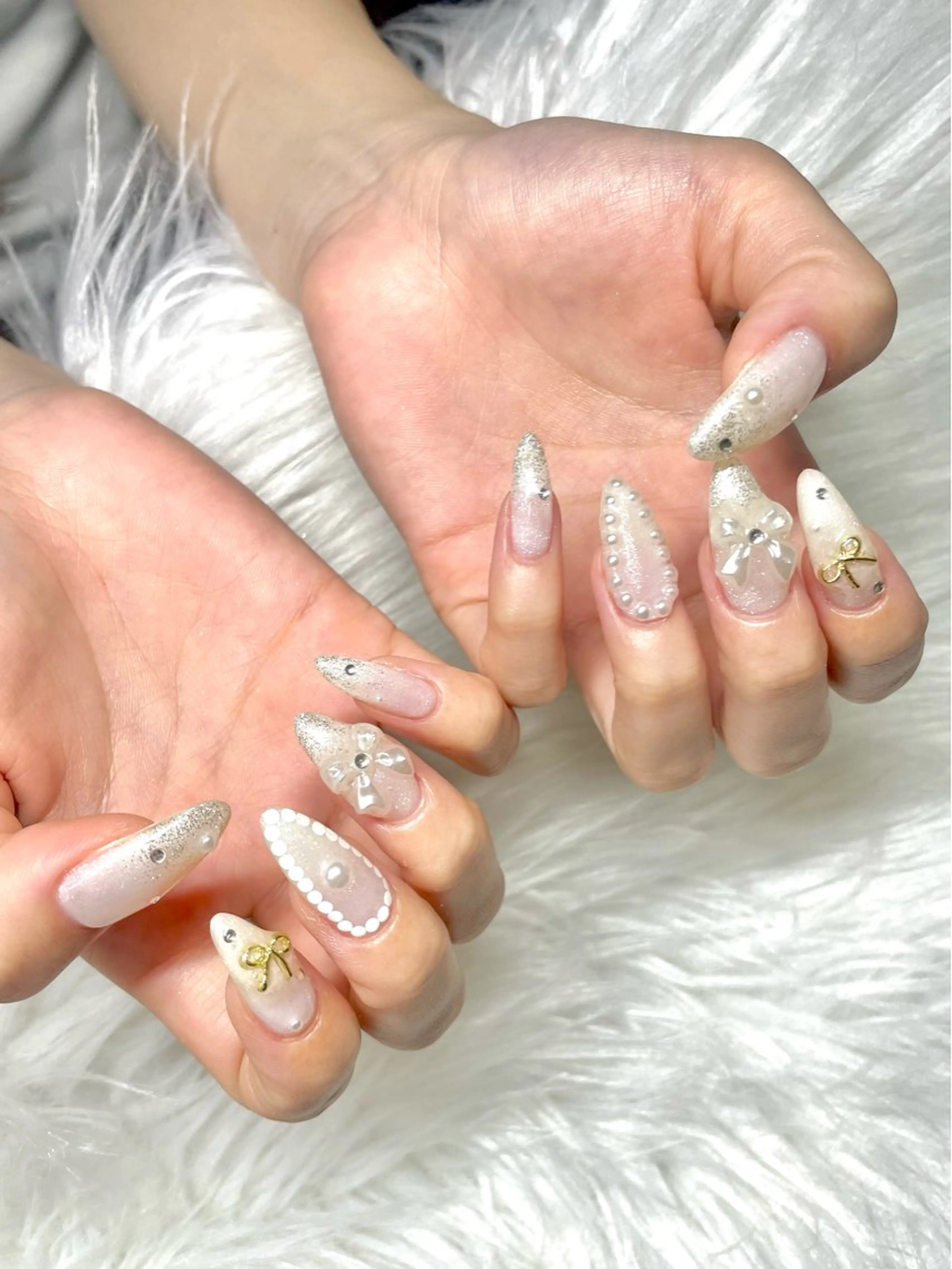 ネイル ハンドネイル オーロラ所属・YUI nailのネイルデザイン