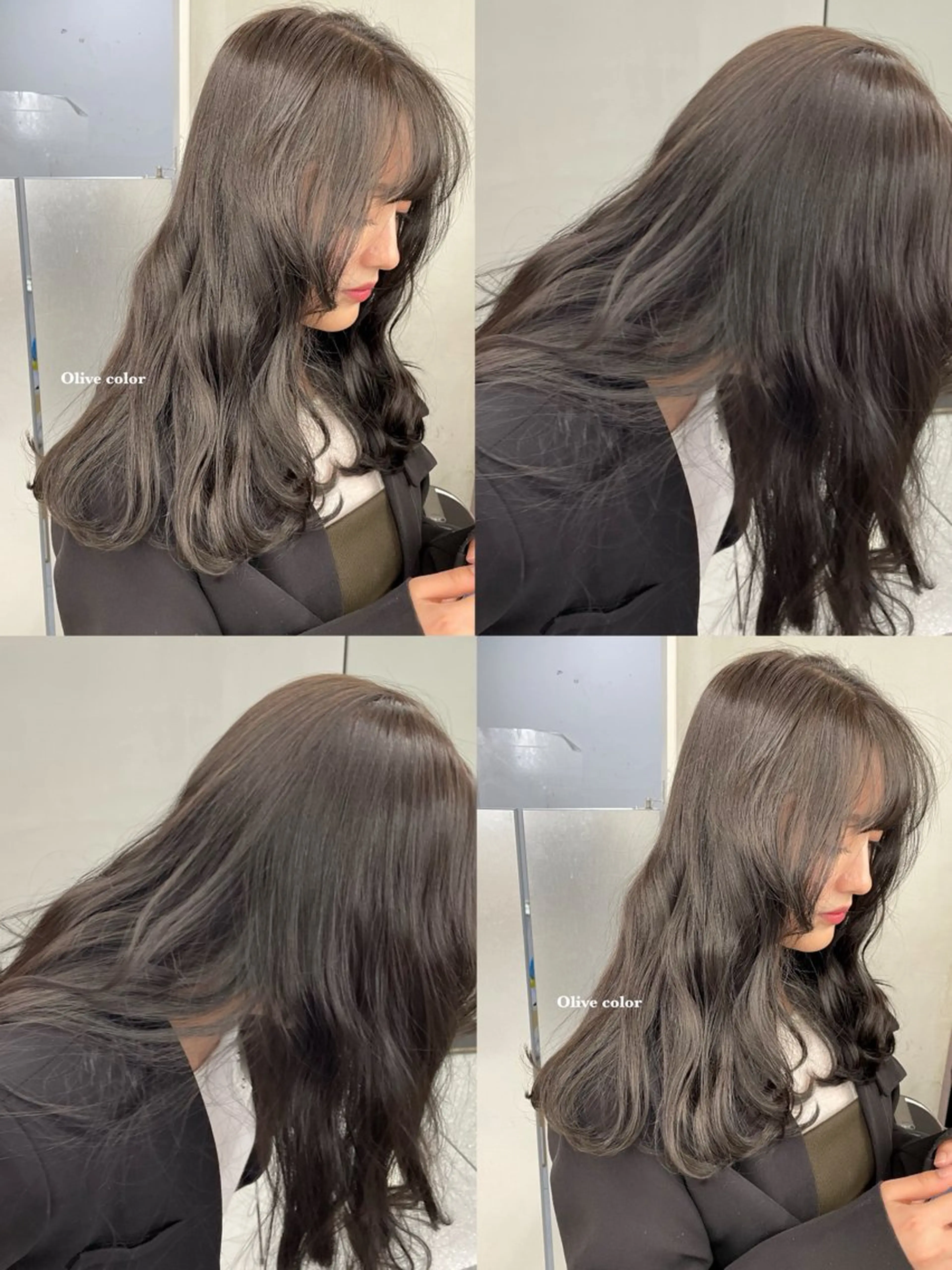 ロング 🩶透明感カラー×レ イヤー/miho🩶のヘアスタイル