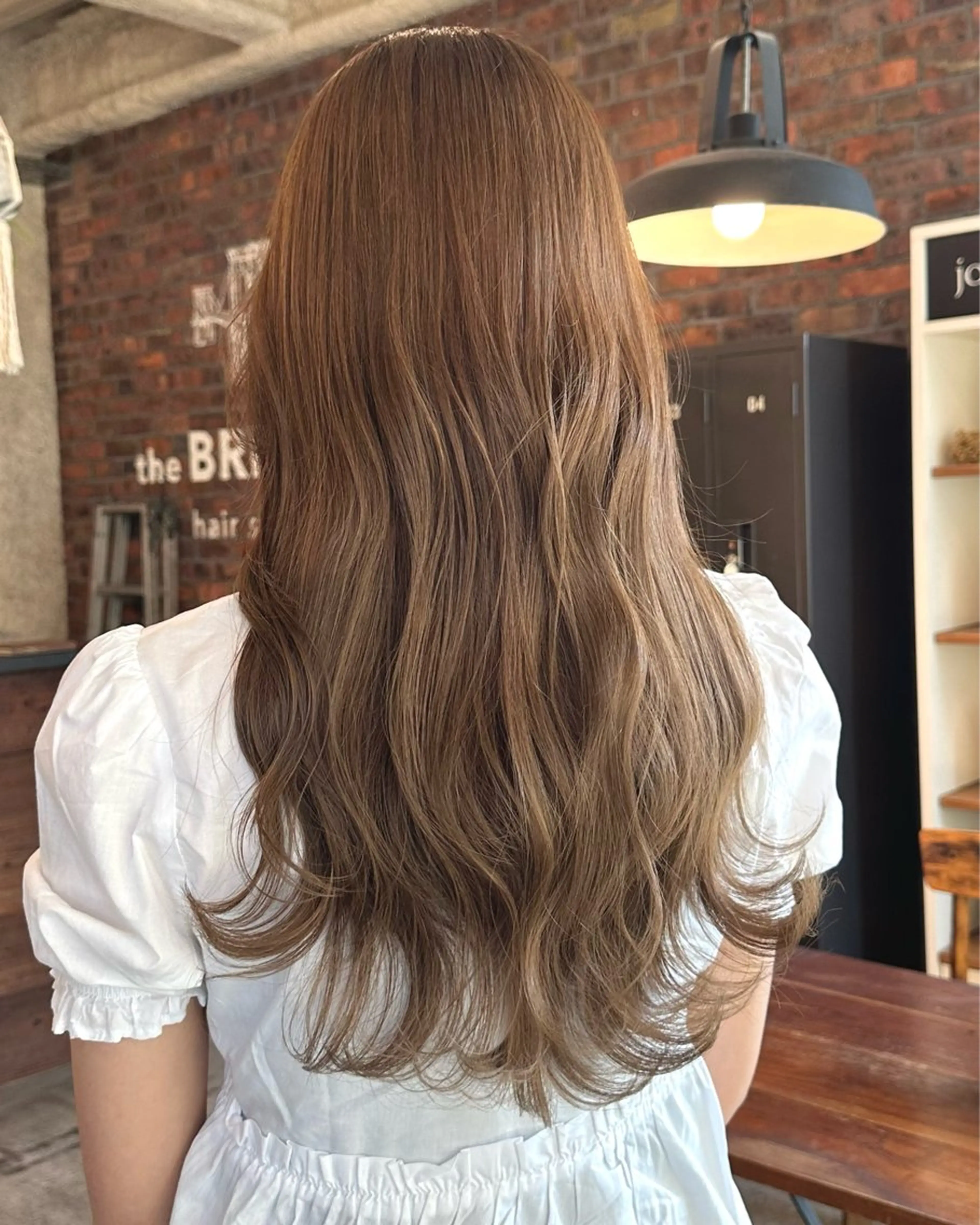 ロング カラー ヘアカラー トリートメント 村田 来倖のヘアスタイル