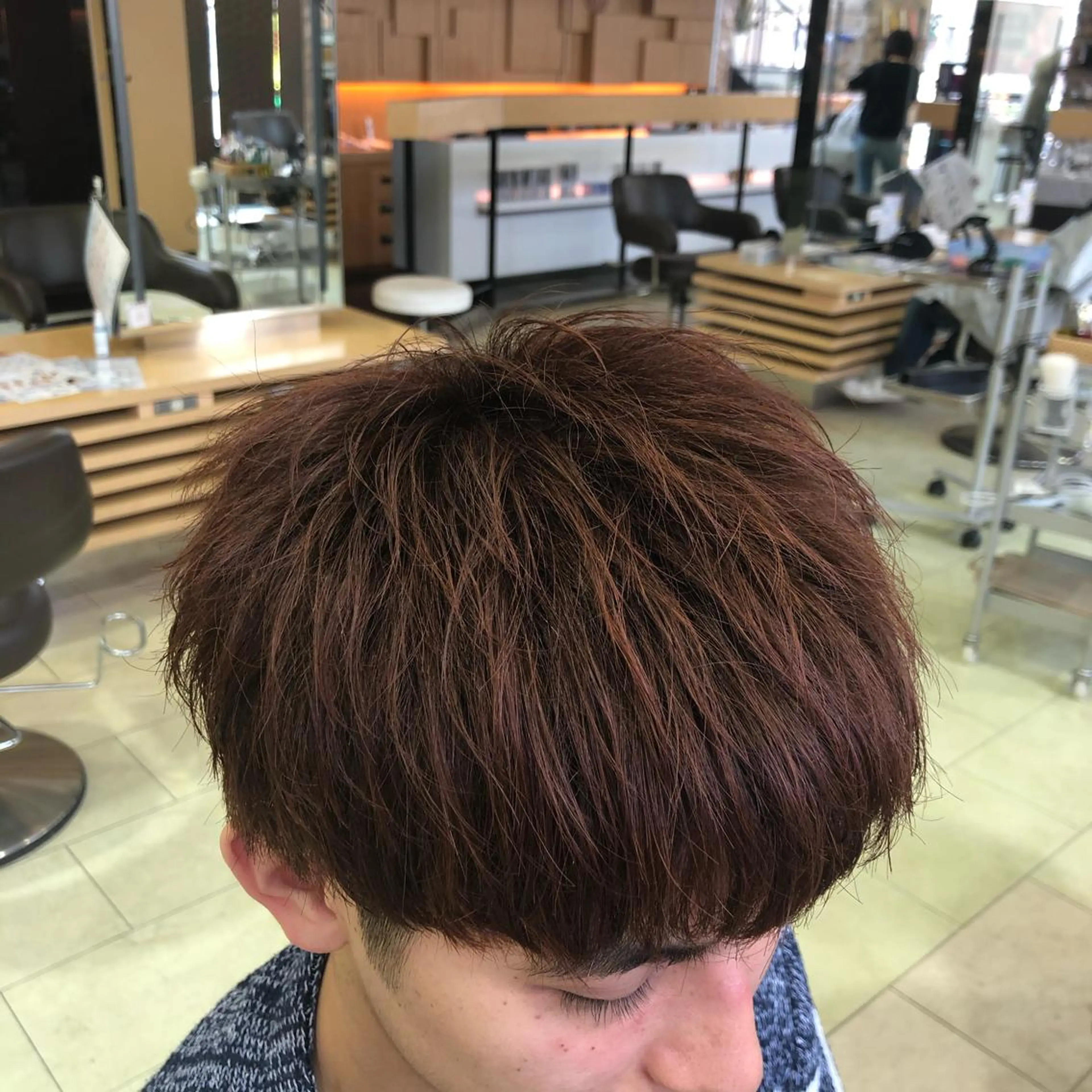 メンズ カット ヘアセット メンズ特化 古賀陸斗のヘアスタイル