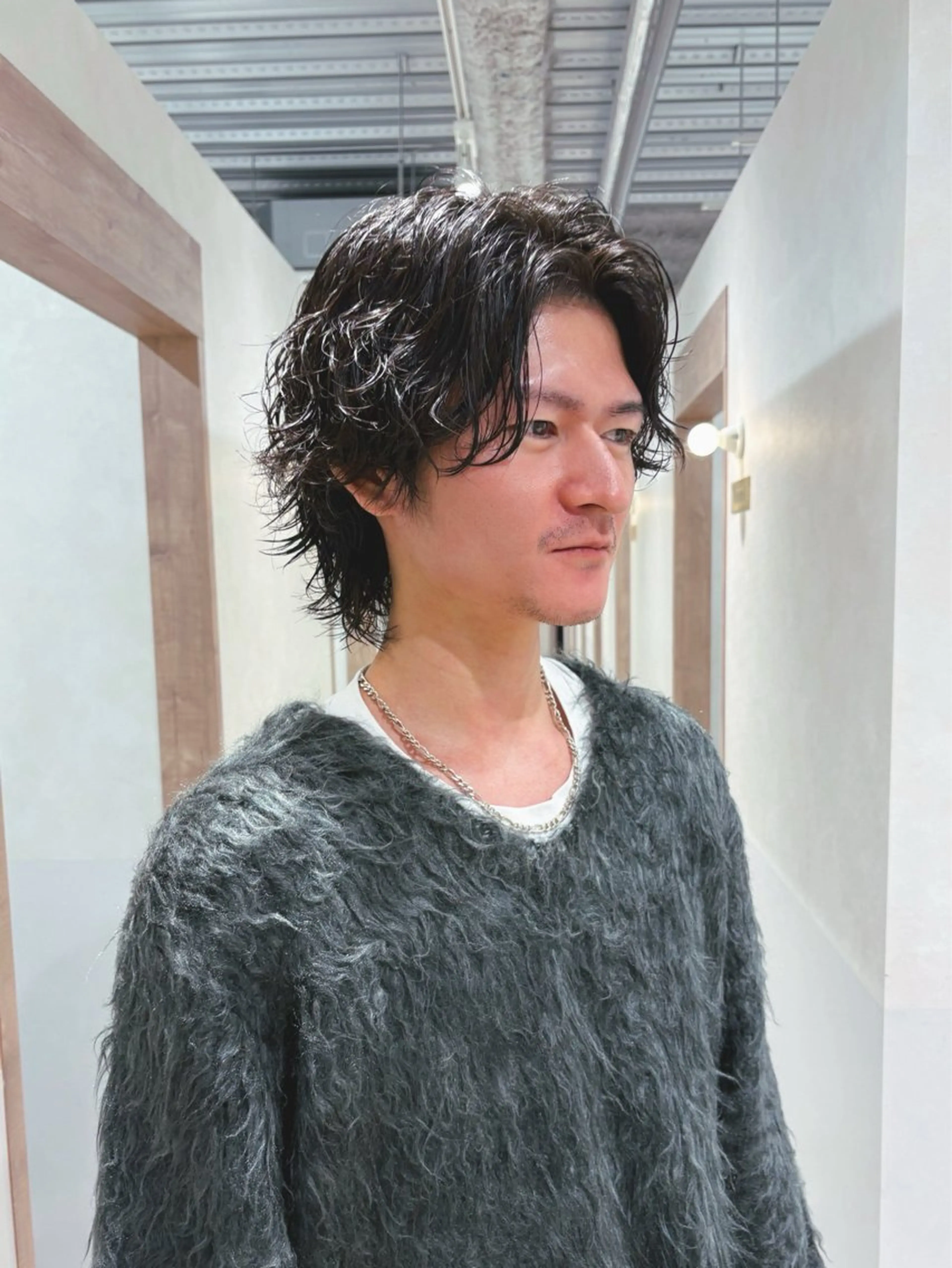 パーマ メンズ カット パーマ メンズパーマ/メンズ カット　田中気理真のヘアスタイル