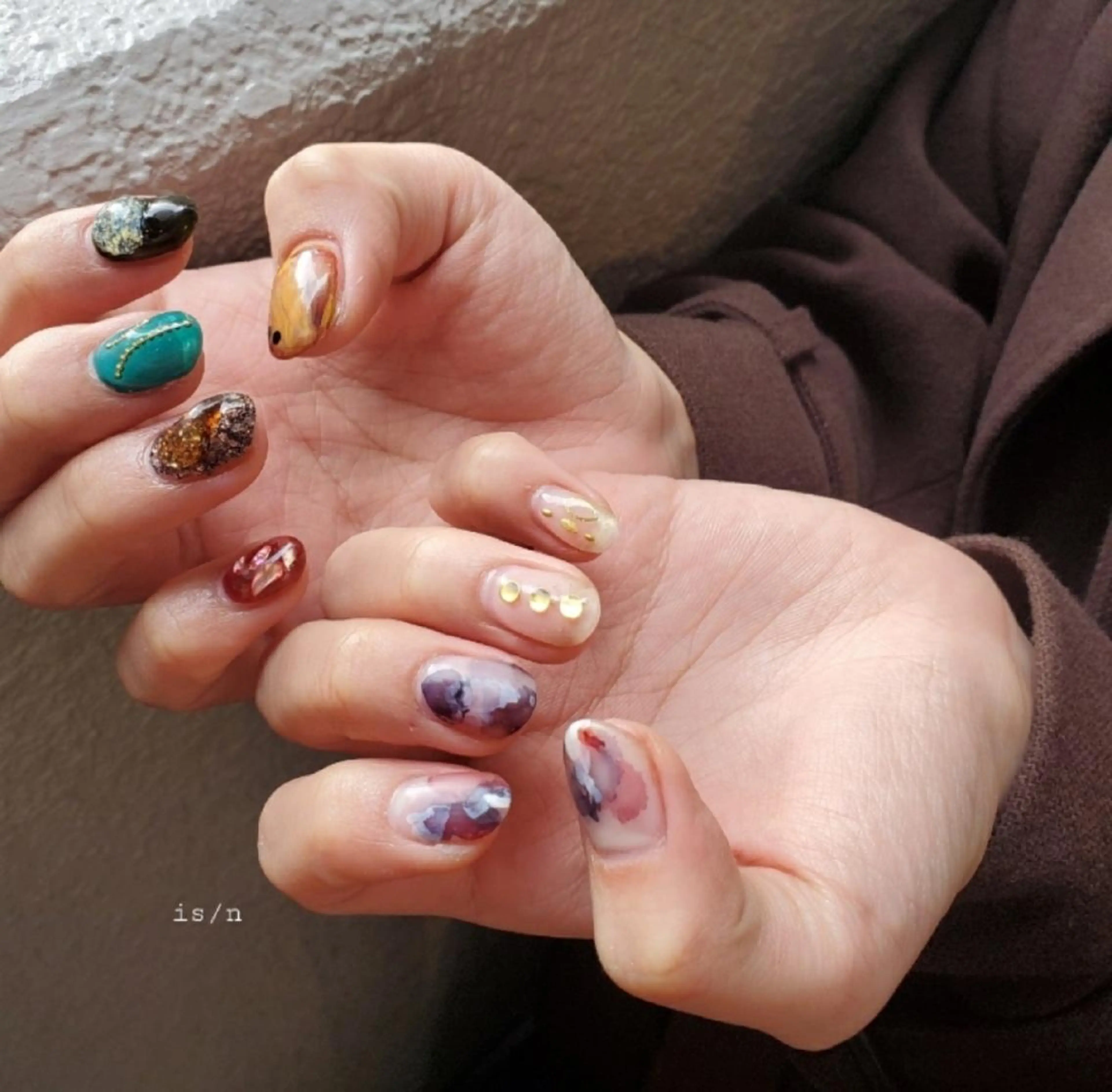 ネイル ハンドネイル 店長 佐藤のネイルデザイン