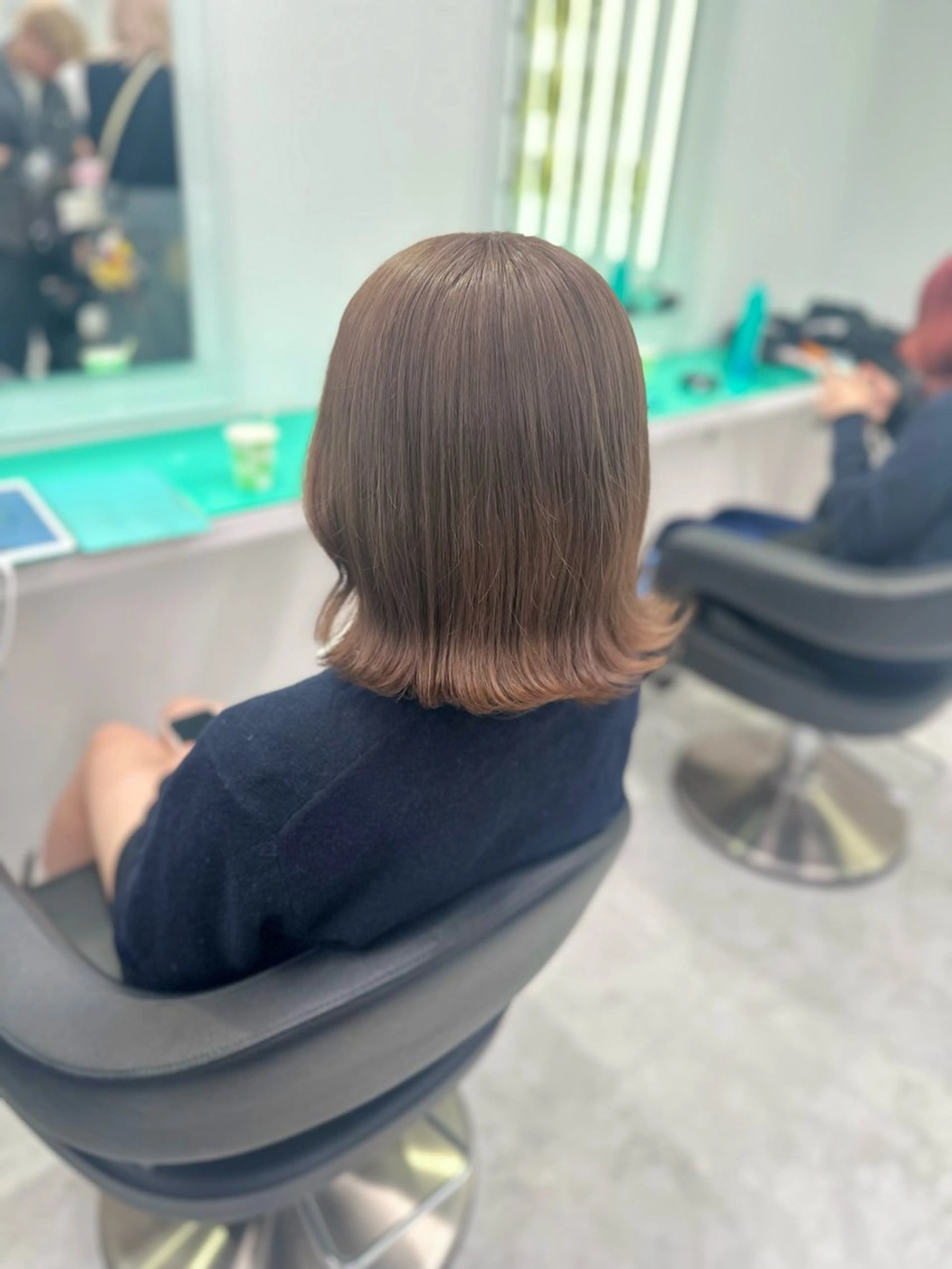 ミディアム カラー ベージュカラー ブリーチ ケアブリーチ 透明感カラー ♡ダブルカラー特化♡ miyuのヘアスタイル