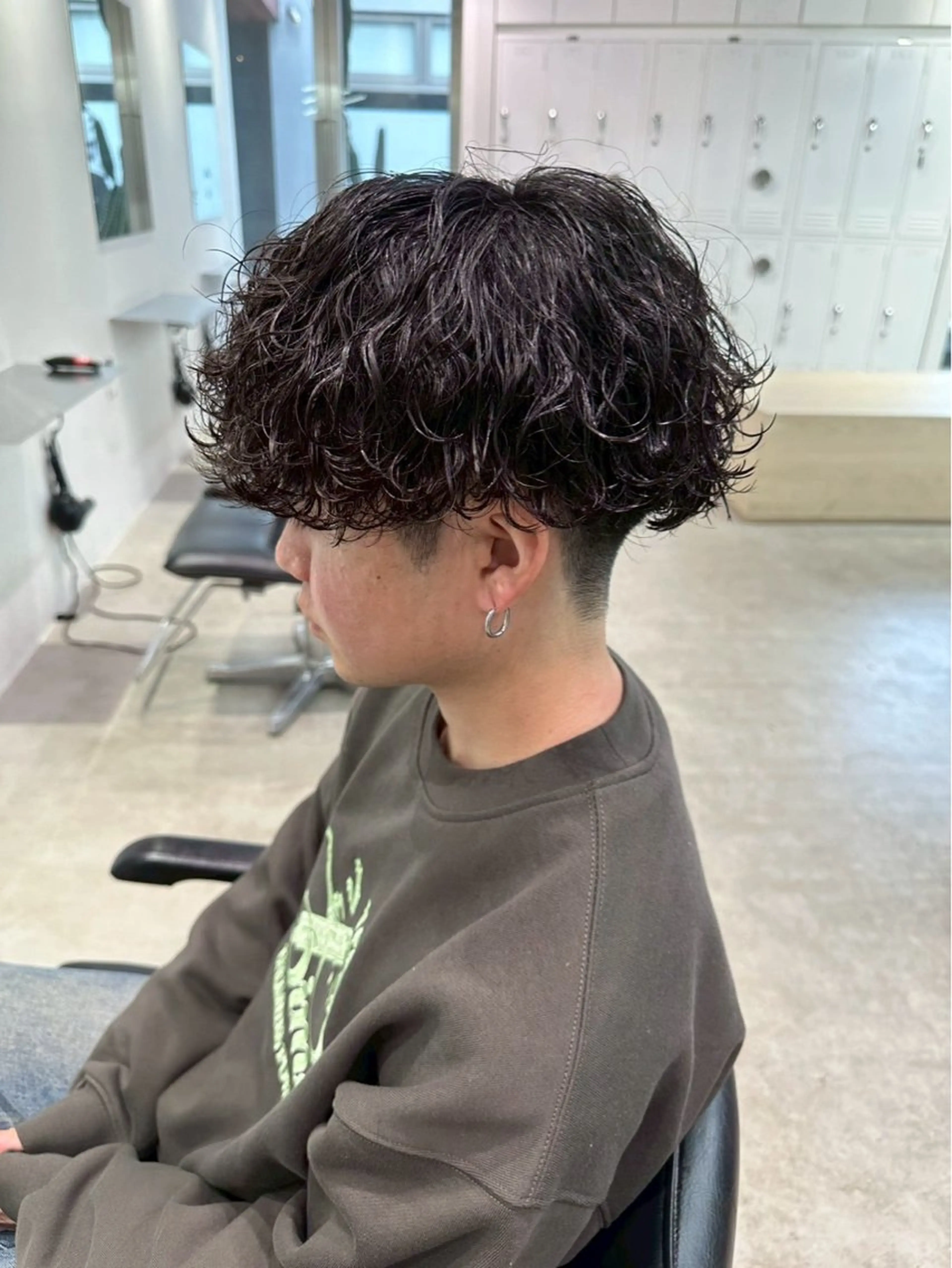 パーマ メンズ レディース／メンズ パーマ特化／内山遥斗のヘアスタイル