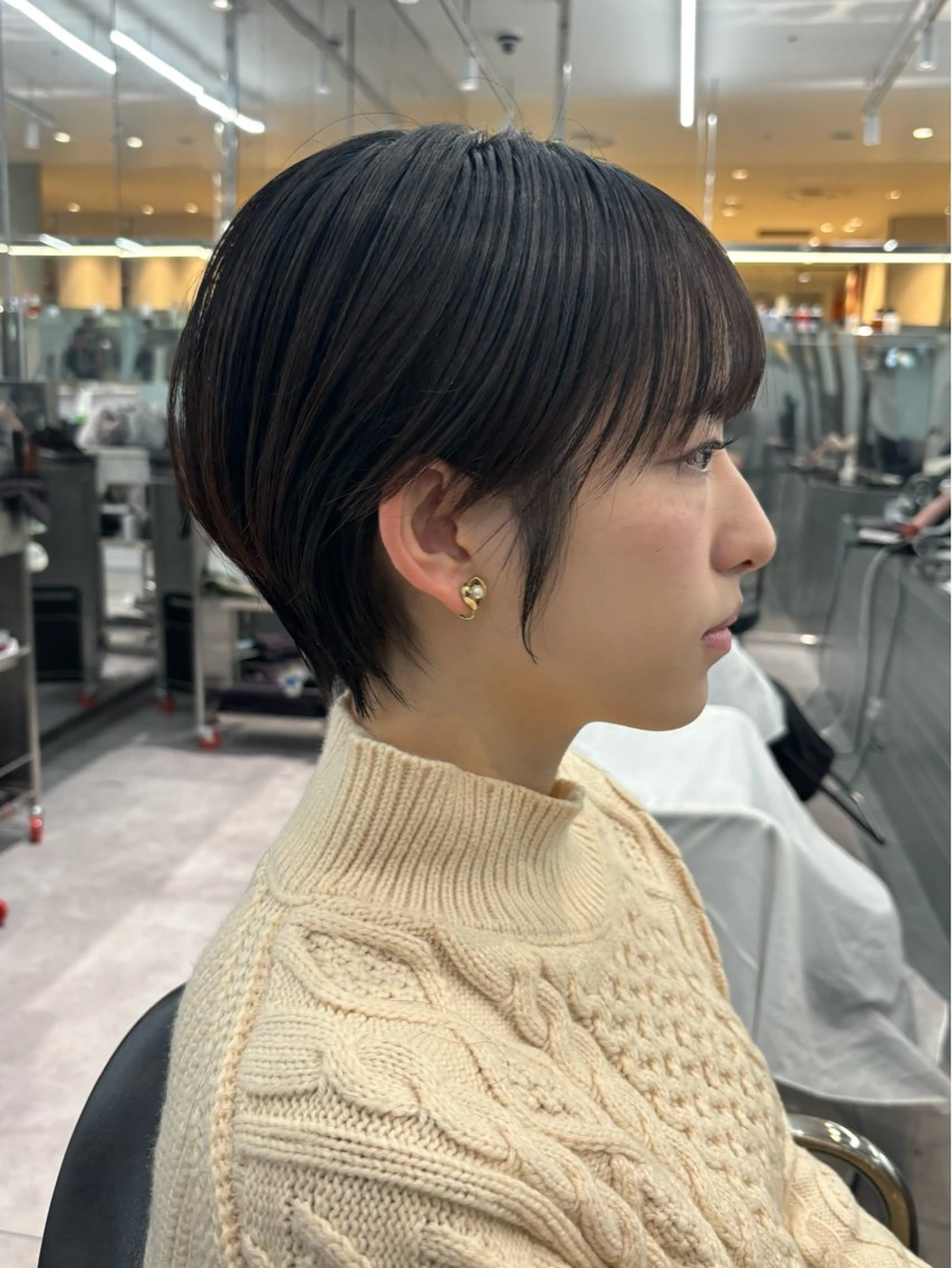 ショート 顔周りカット ショートヘア 似合わせ ショート特化/かいとのヘアスタイル