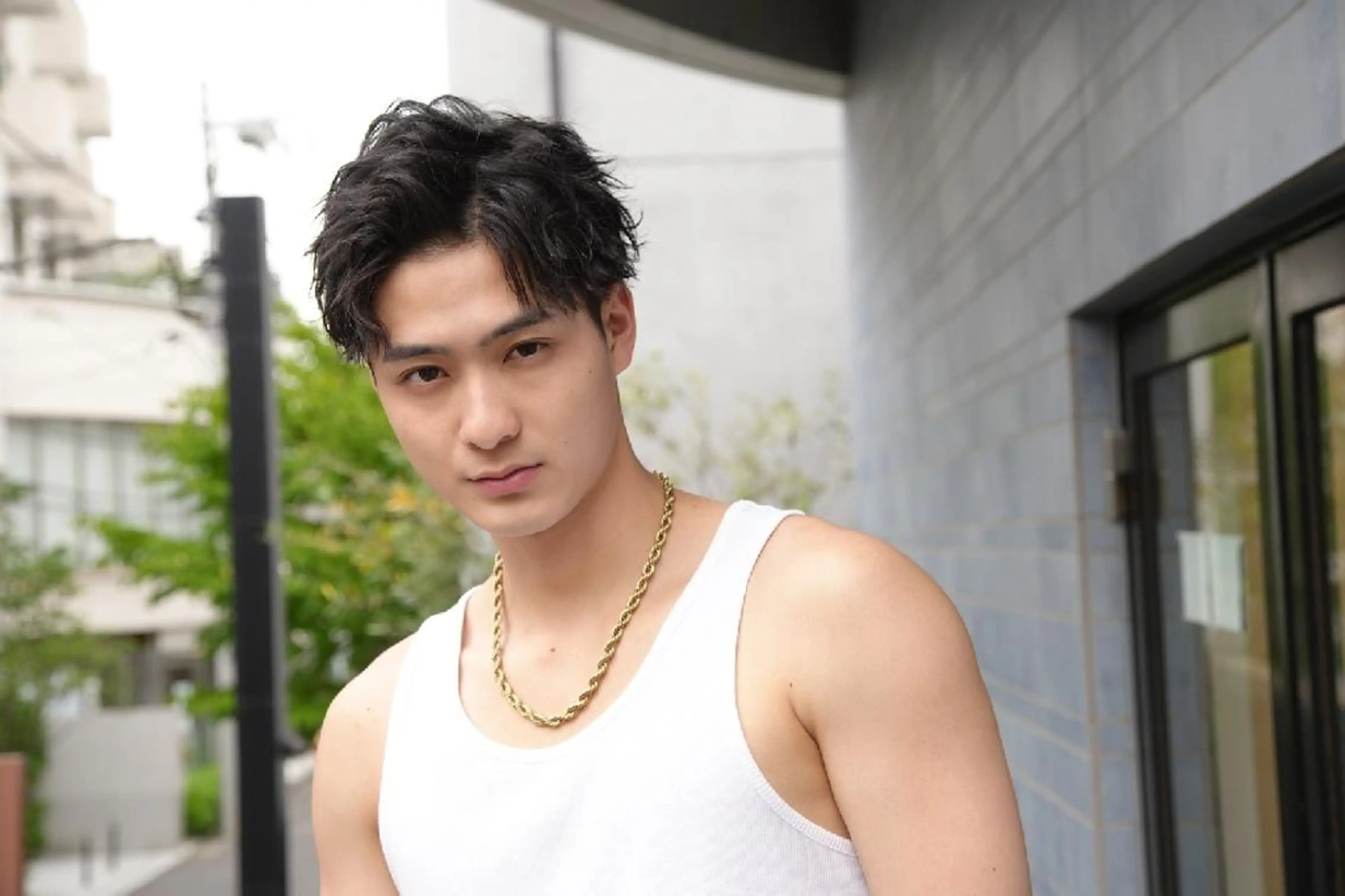 ショート メンズ パーマ職人🔥／短髪 執行役員／YUTAのヘアスタイル