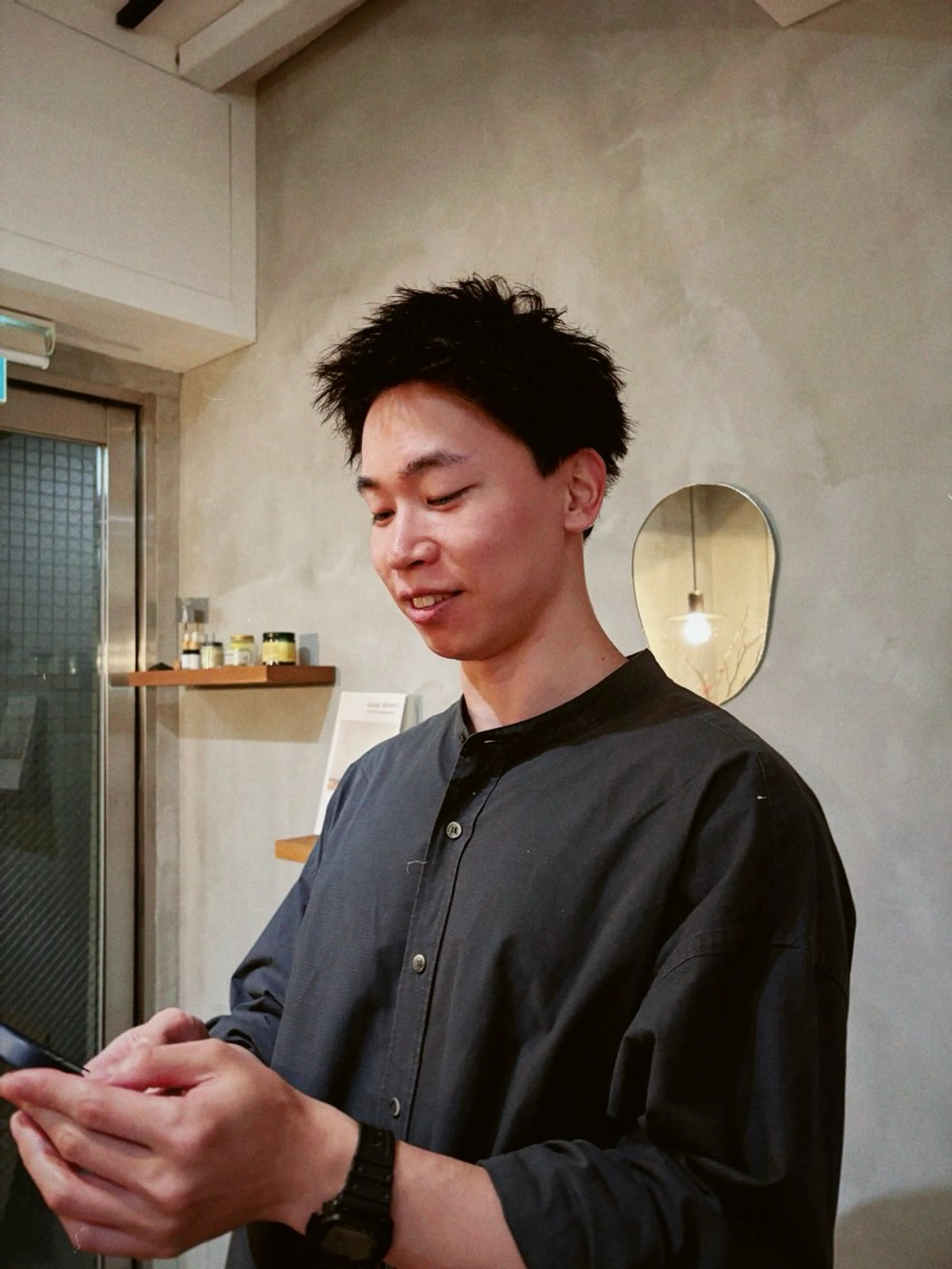 ショート メンズ メンズショート ショートヘア 大人メンズショート/ ナチュラルヘア/福田のヘアスタイル