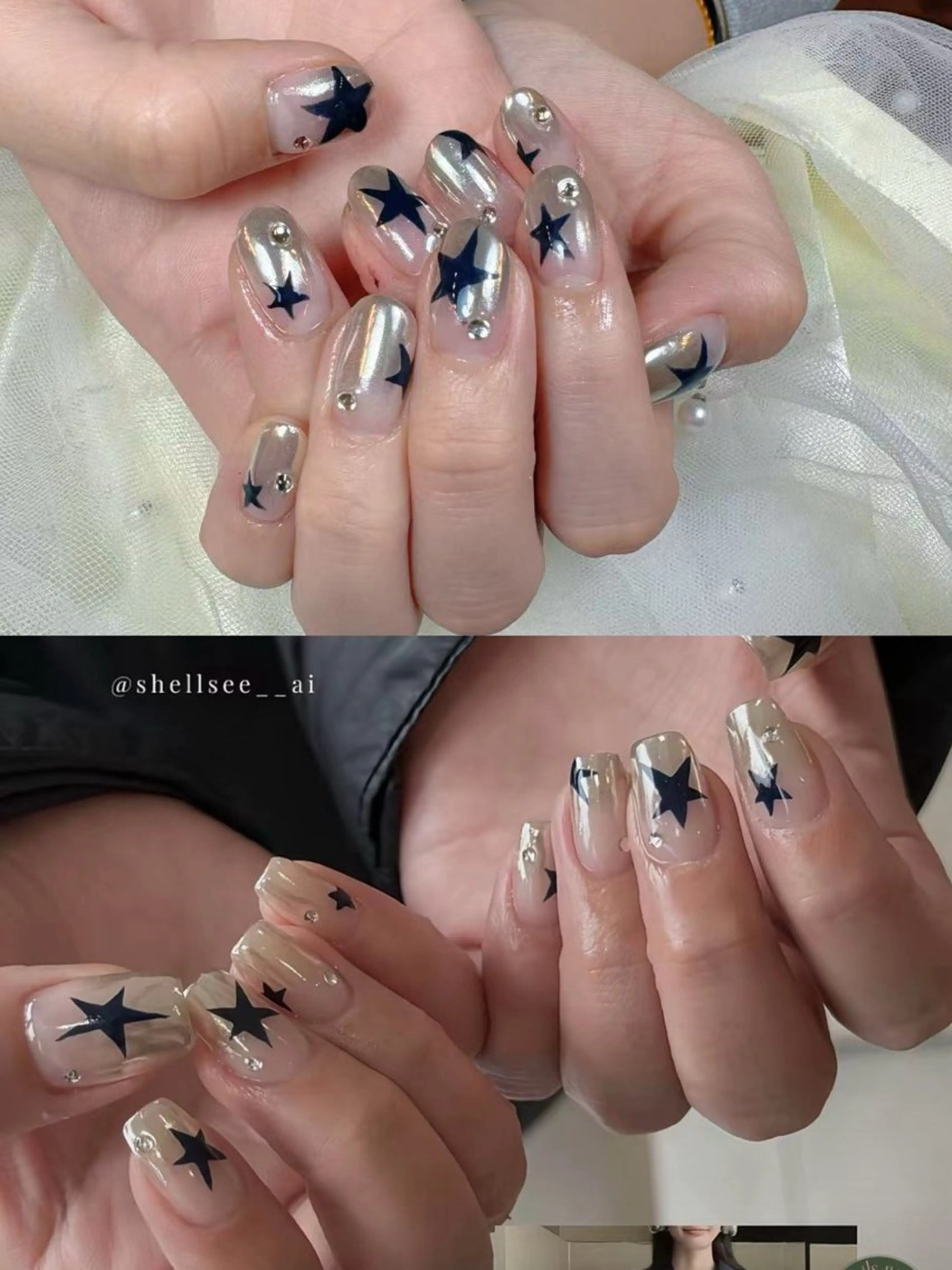 ネイル ハンドネイル リセス 高田馬場💎のネイルデザイン
