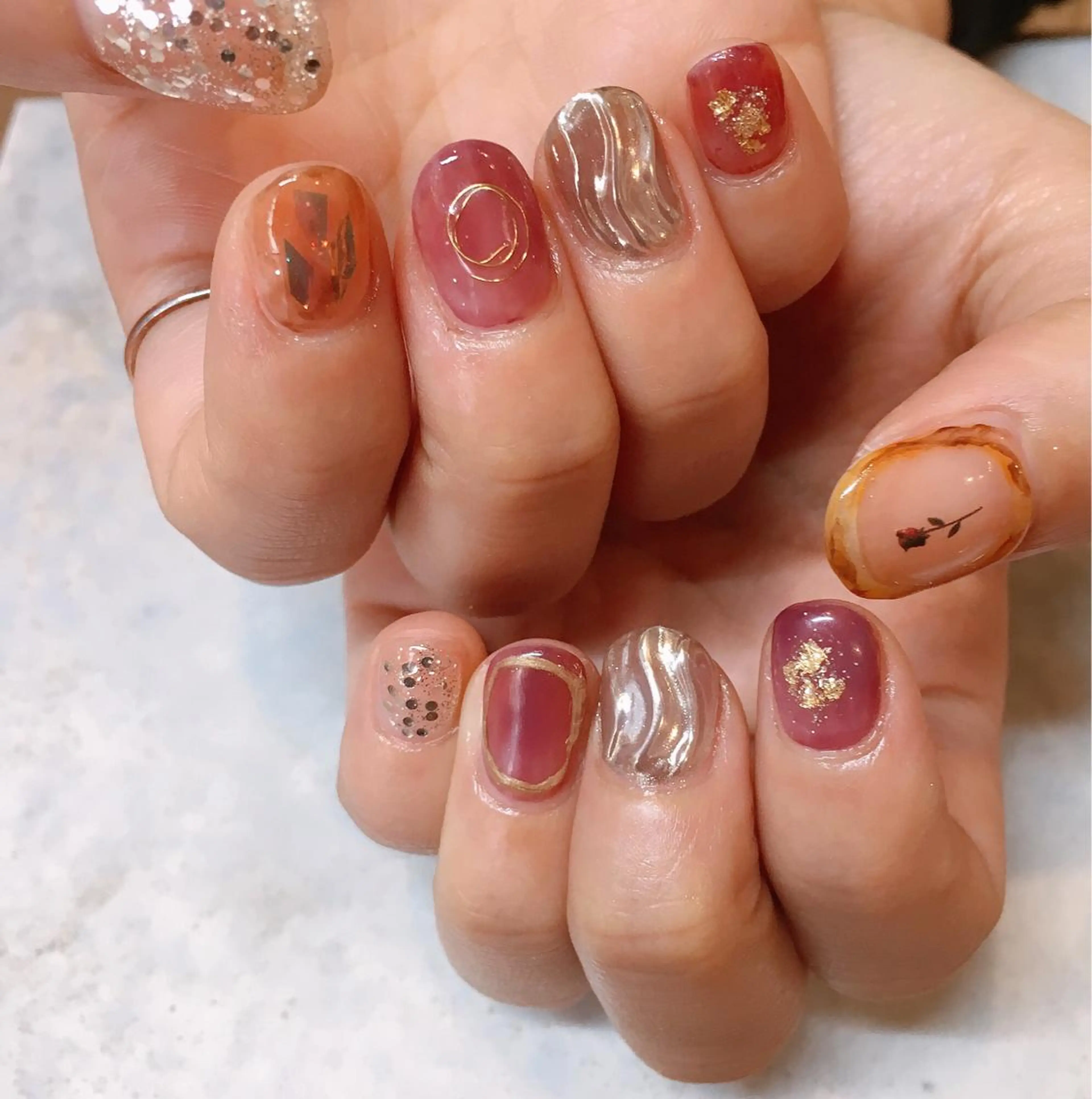 ネイル M O M Oのネイルデザイン