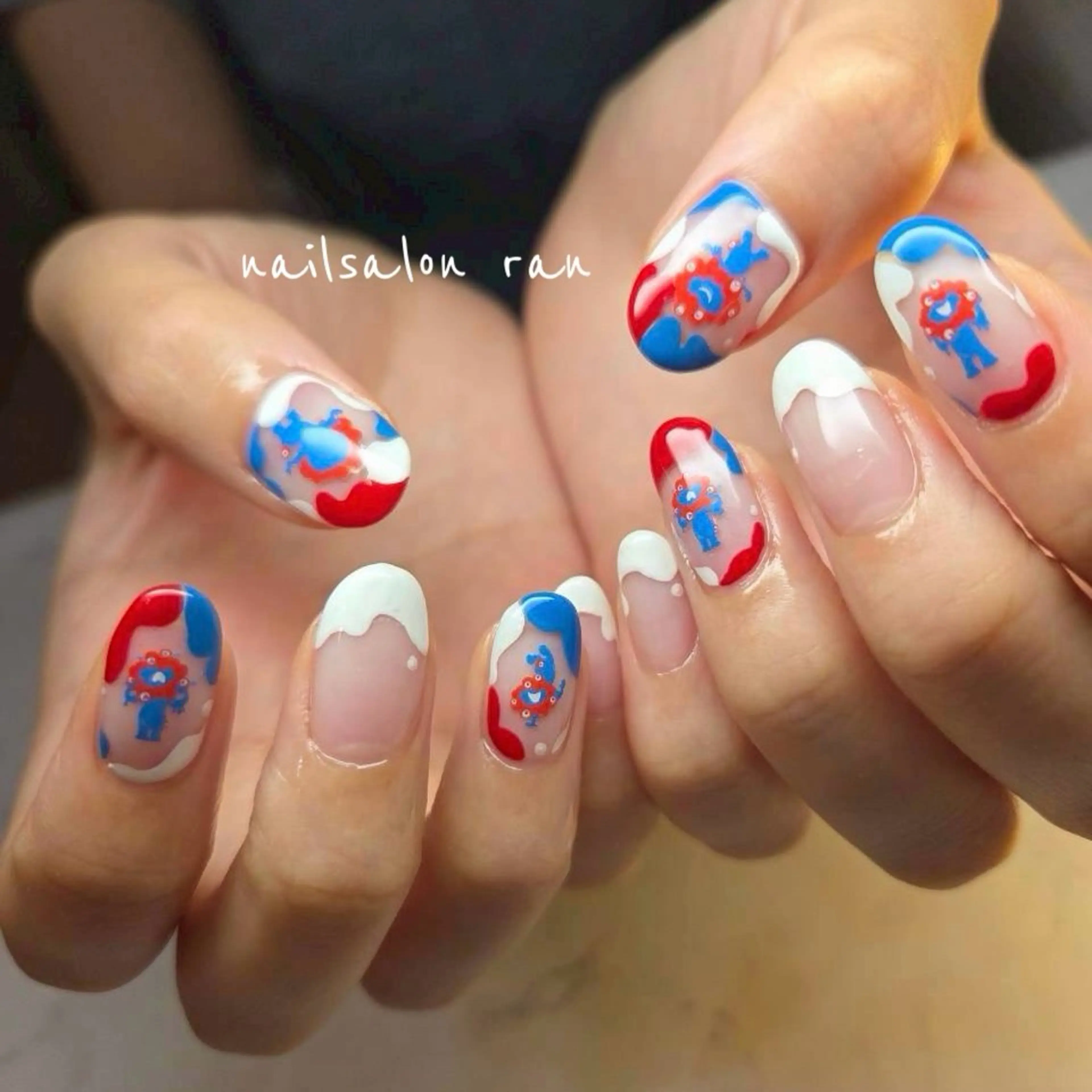 ネイル ハンドネイル ハンドケア nailsalon ranのネイルデザイン