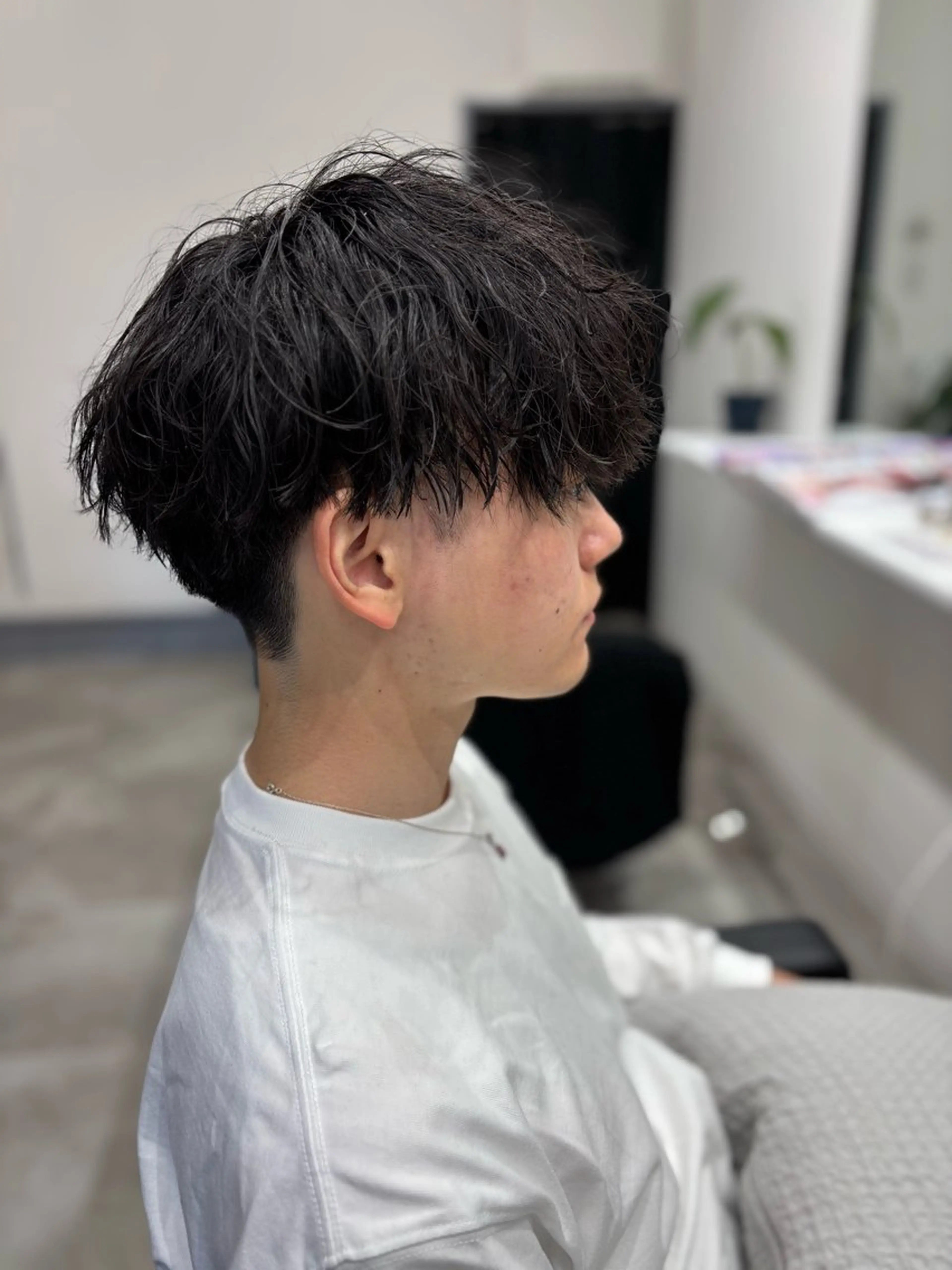 パーマ メンズ カット パーマ Lumo Yu-kiのヘアスタイル
